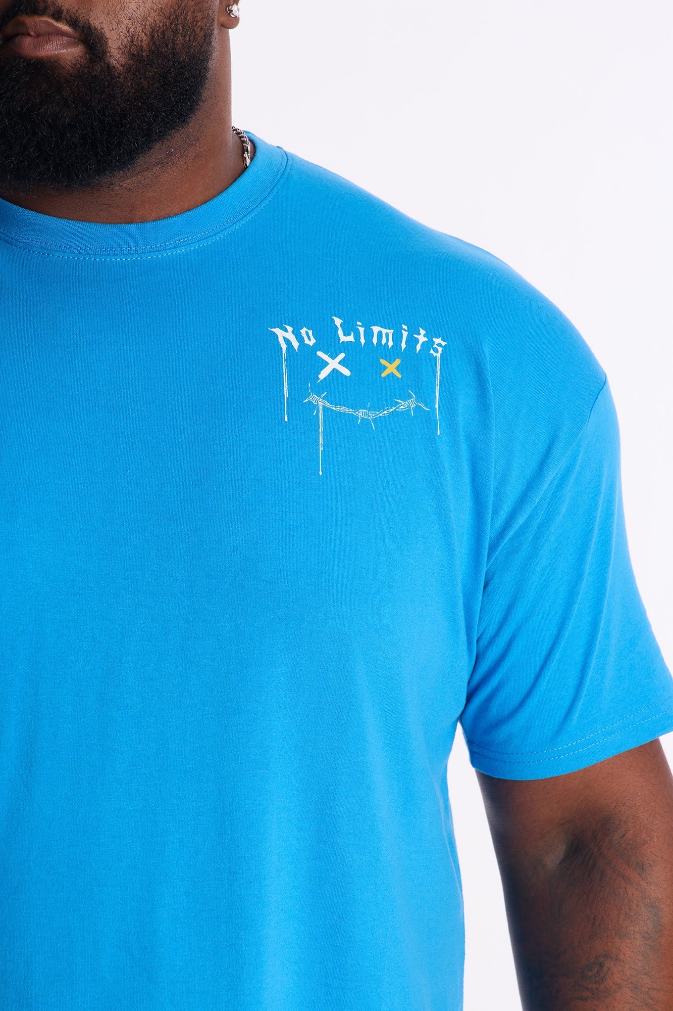 No Limits Just Legends Short Sleeve Tee - Blue