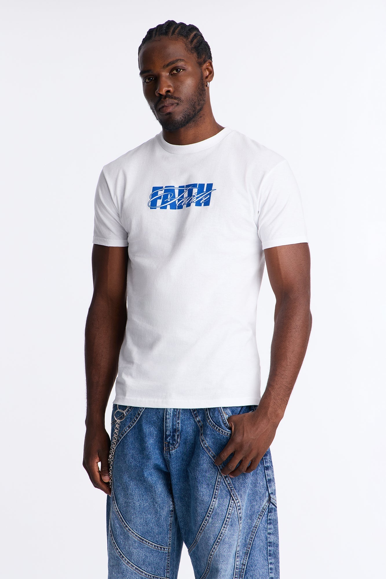 It Takes Faith To Believe Short Sleeve Tee - White
