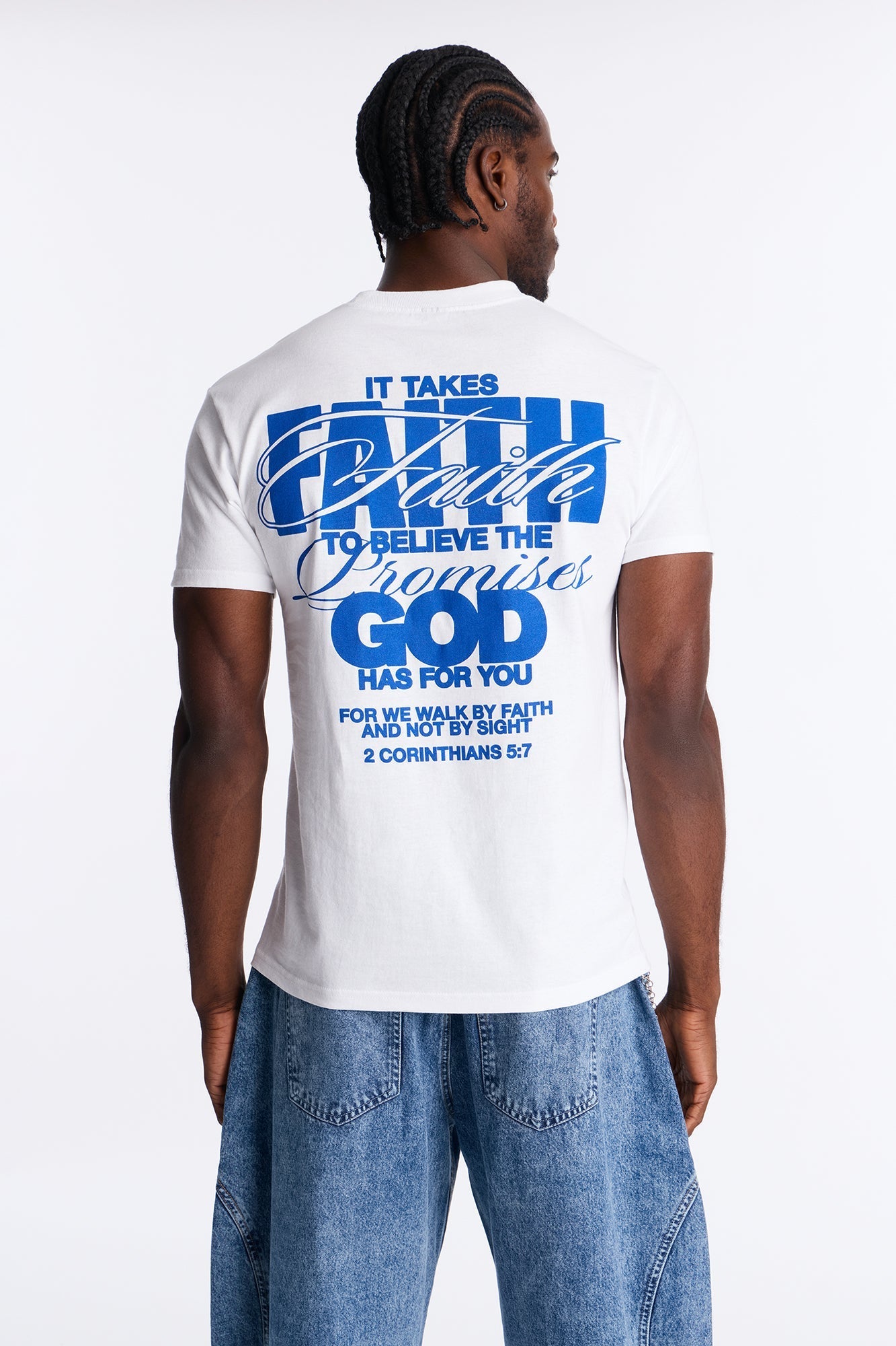 It Takes Faith To Believe Short Sleeve Tee - White