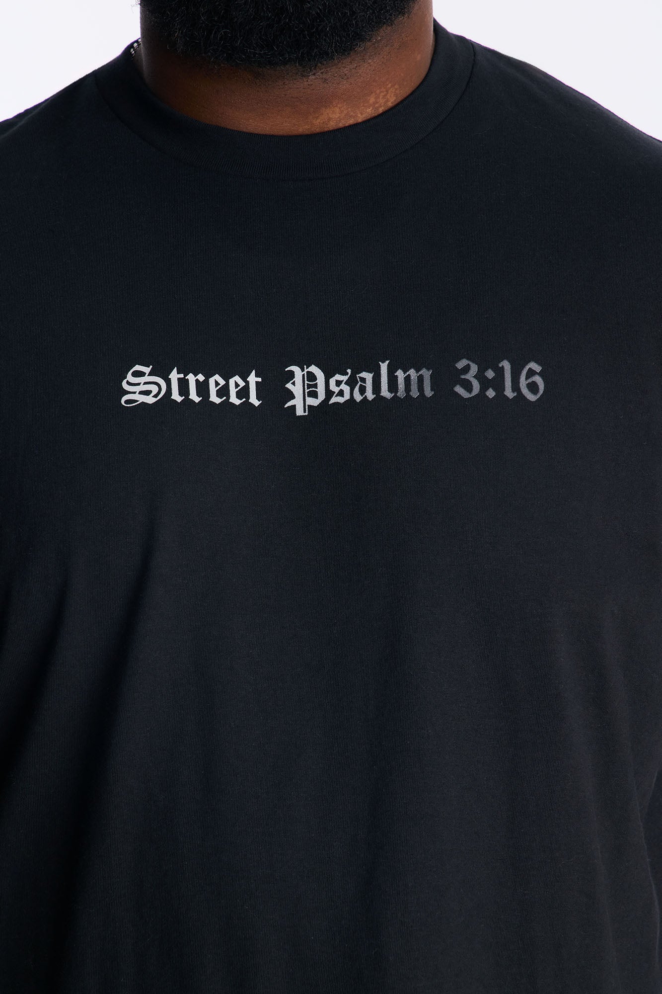 Street Psalm Amen Short Sleeve Tee - Black