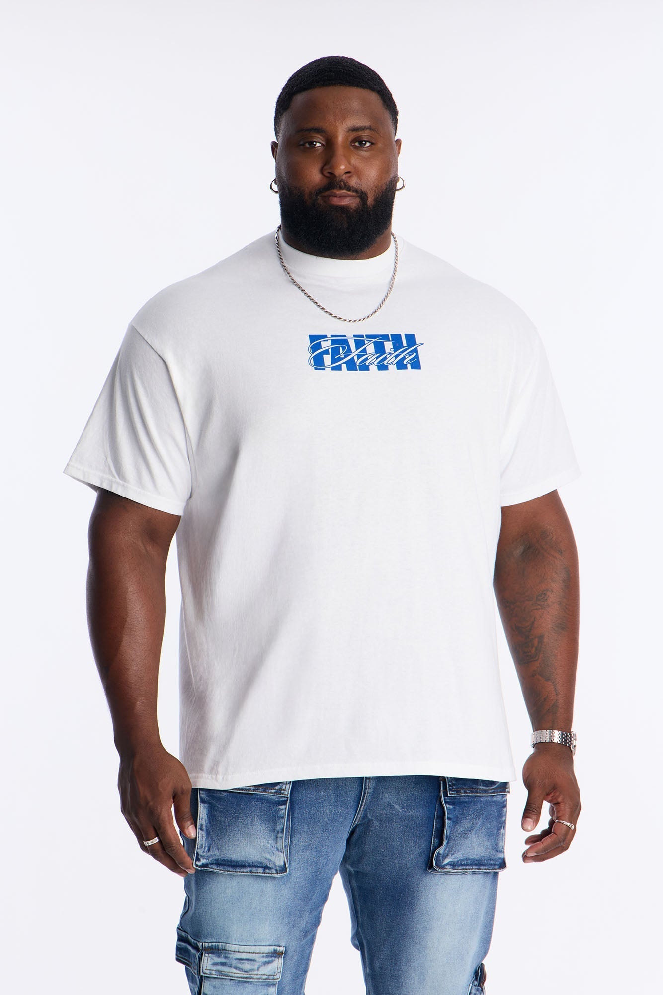 It Takes Faith To Believe Short Sleeve Tee - White