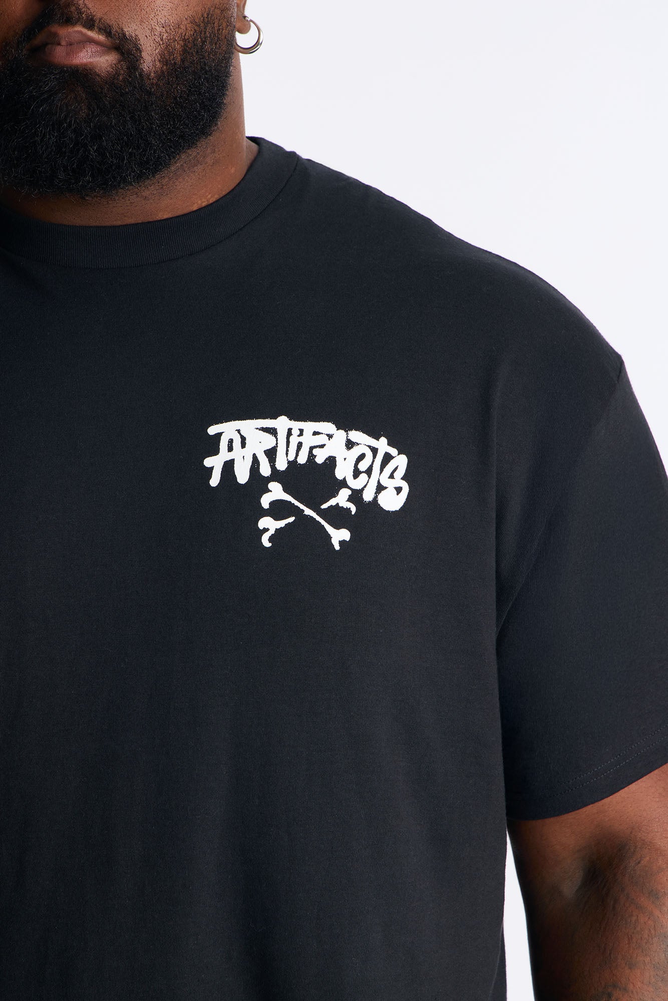 Spiritual Energy Vibes Short Sleeve Tee - Black
