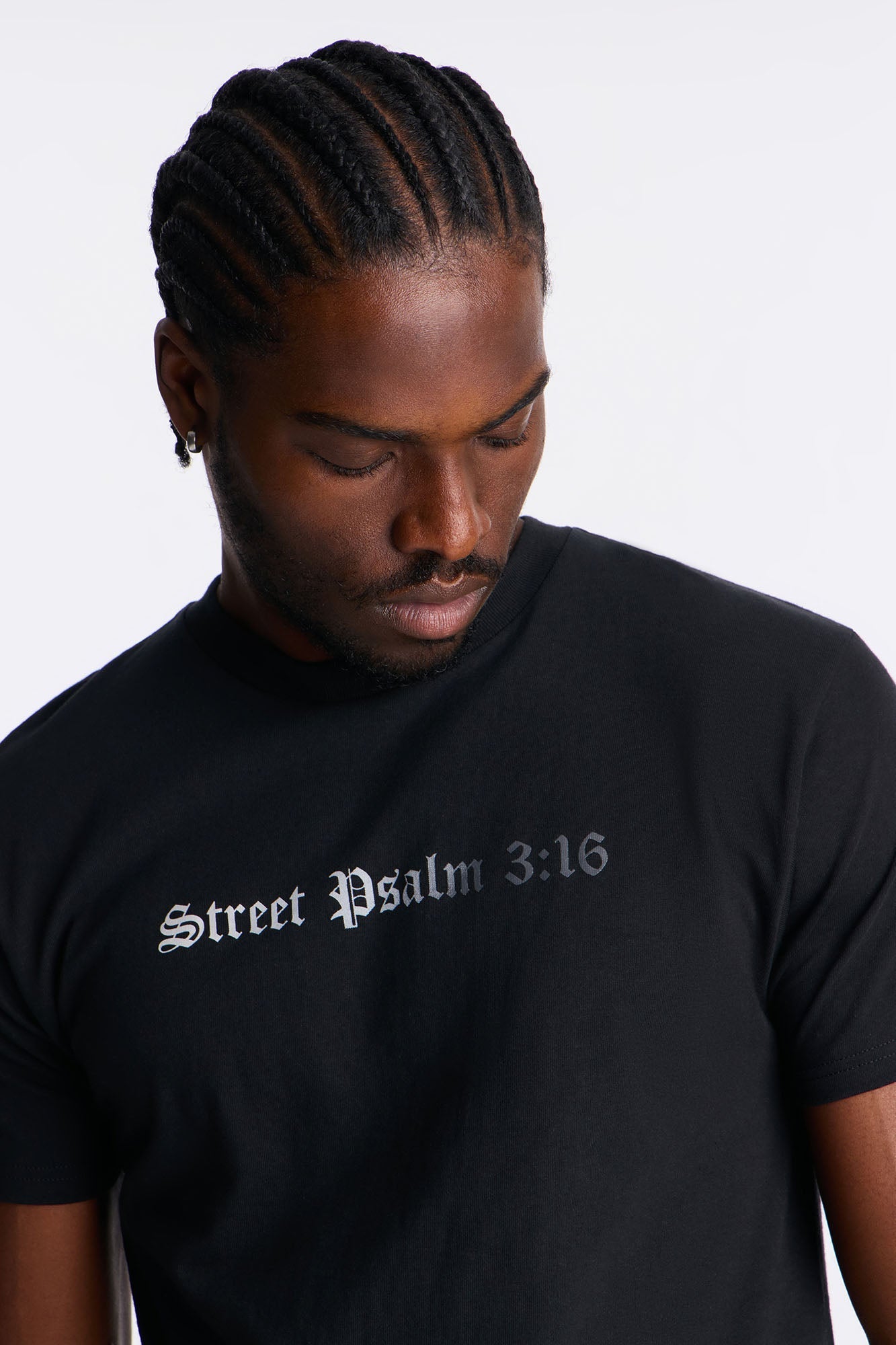 Street Psalm Amen Short Sleeve Tee - Black