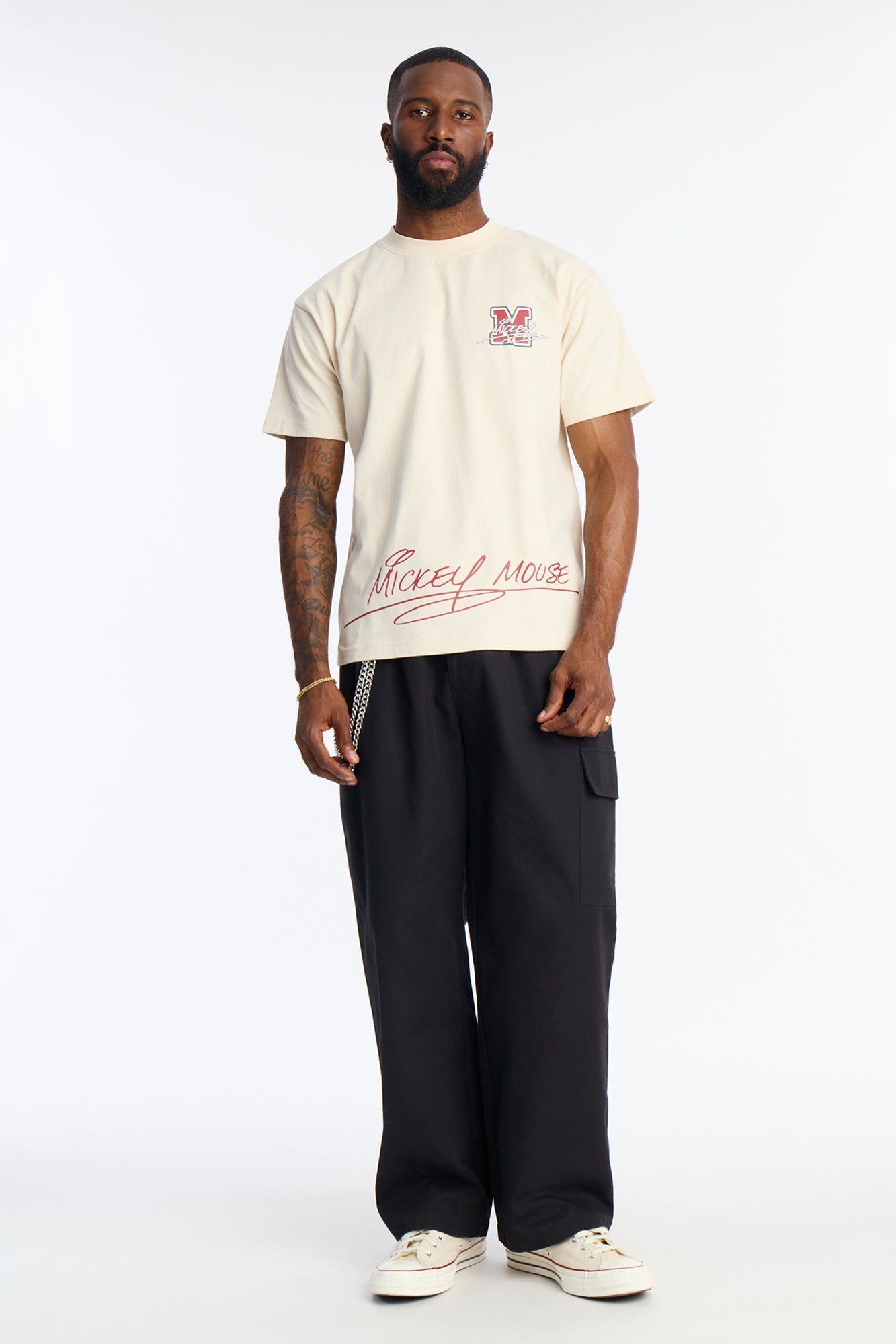 Disney Mickey Mouse Premium Short Sleeve Tee - Natural