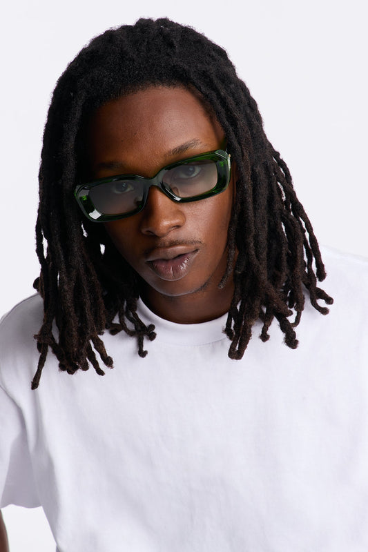 Only Focus Colored Lens Sunglasses - Green