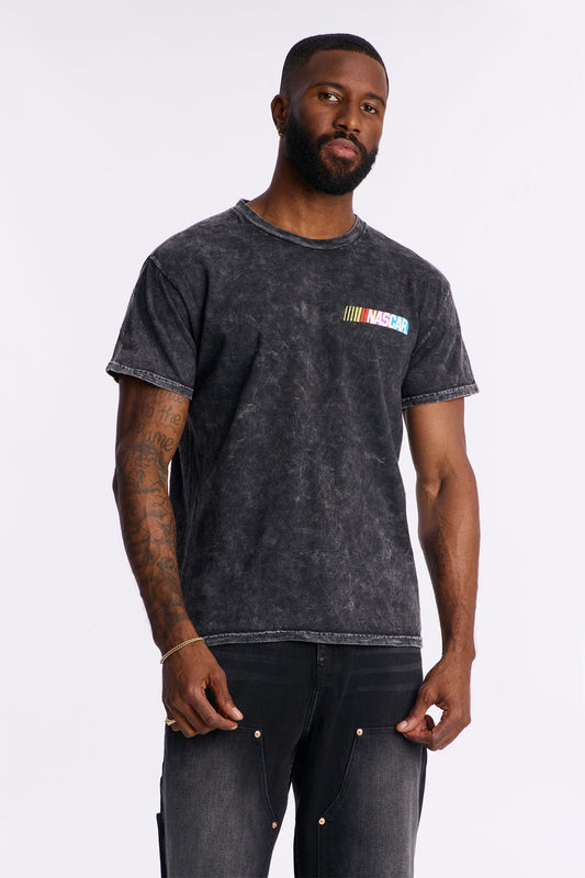NASCAR Atlanta 500 Vintage Short Sleeve Tee - Black Wash