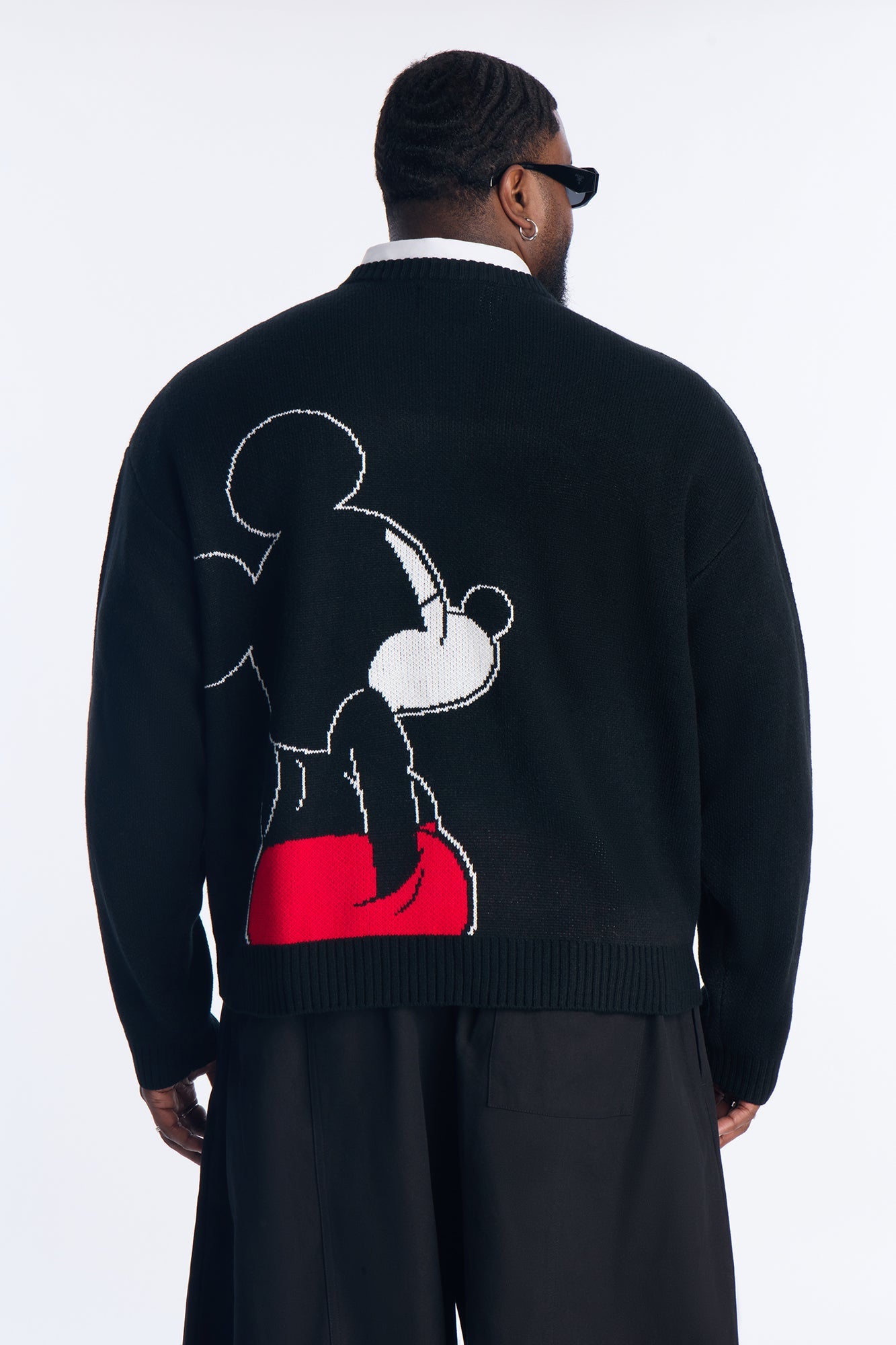Disney Mickey Chill Mode Sweater - Black