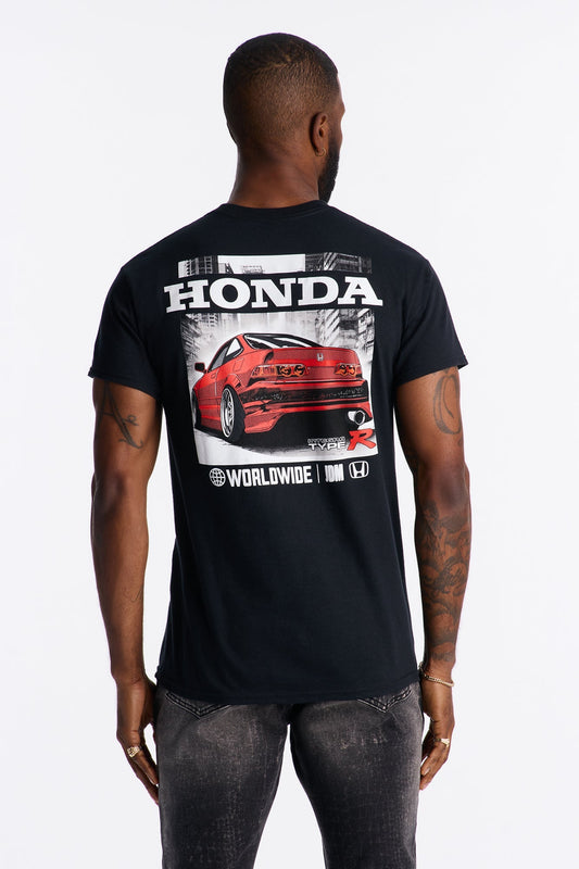 Honda Type R Short Sleeve Tee - Black