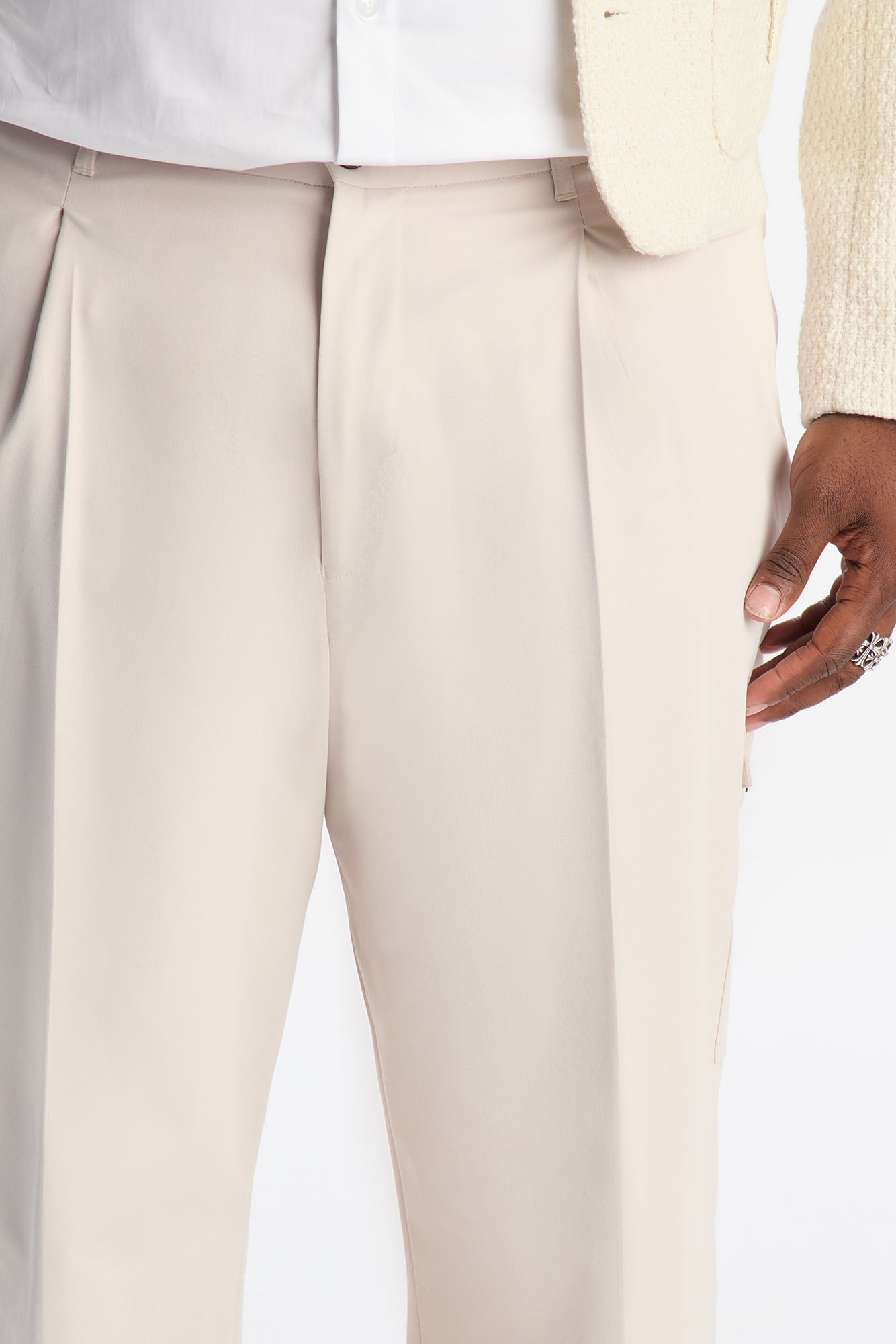 Relaxed Straight Dune Horizon - Khaki