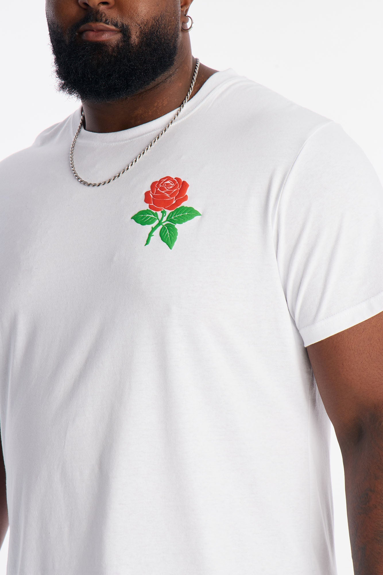 Give Me My Flowers Hustle Short Sleeve Tee - White