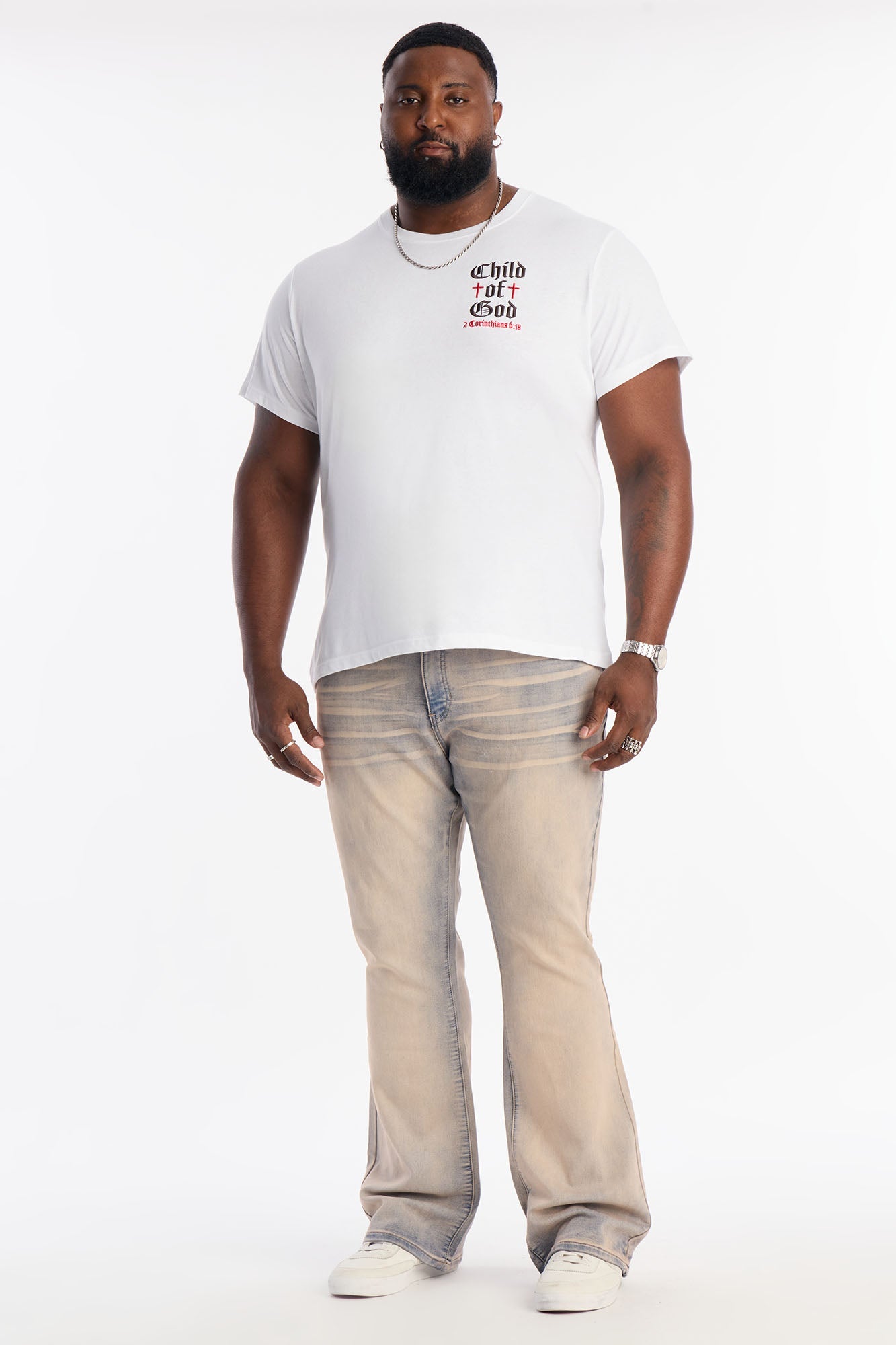 Child Of God Short Sleeve Tee - White