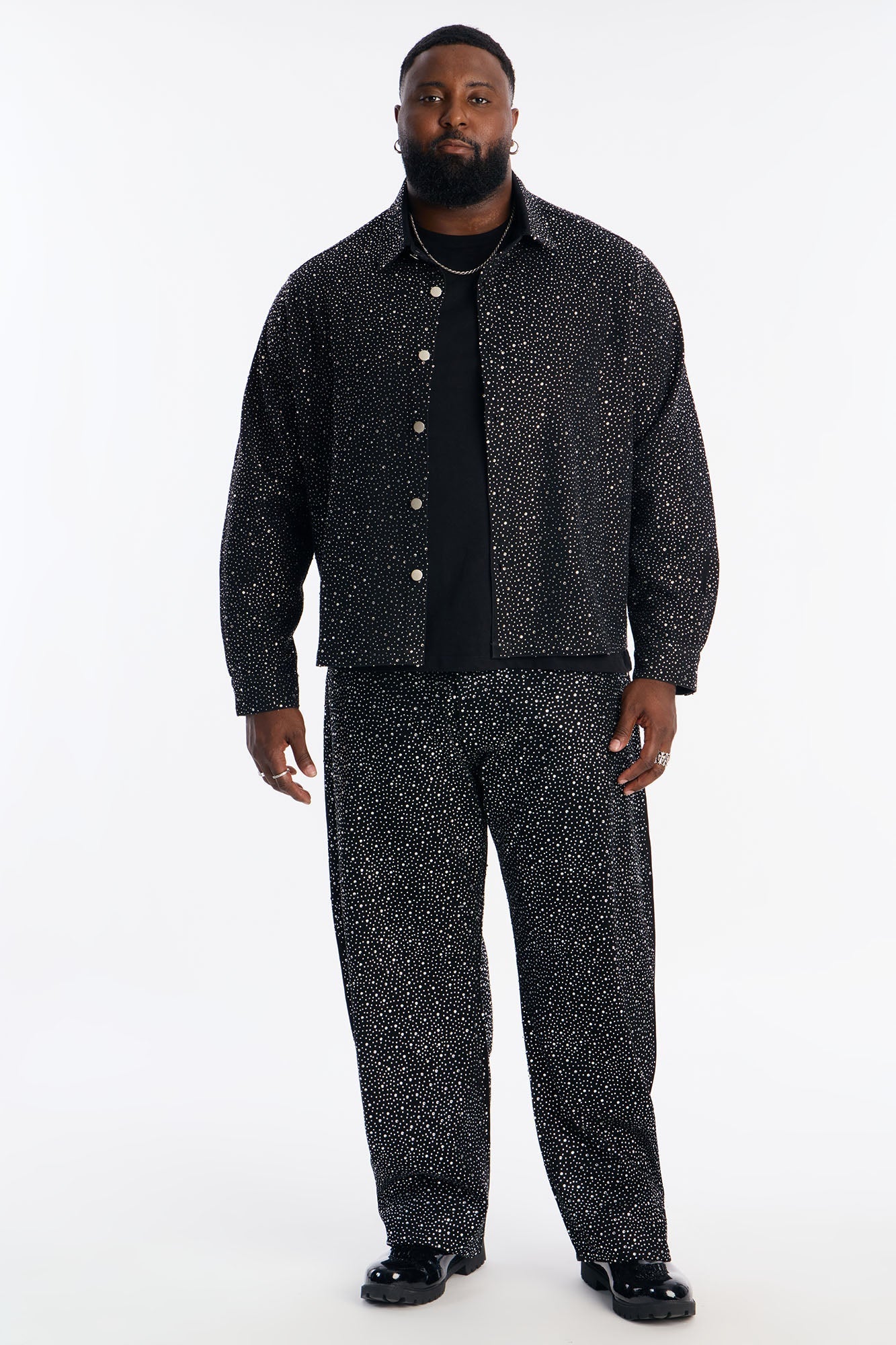 Barrel Iced Obsidian Jean - Black