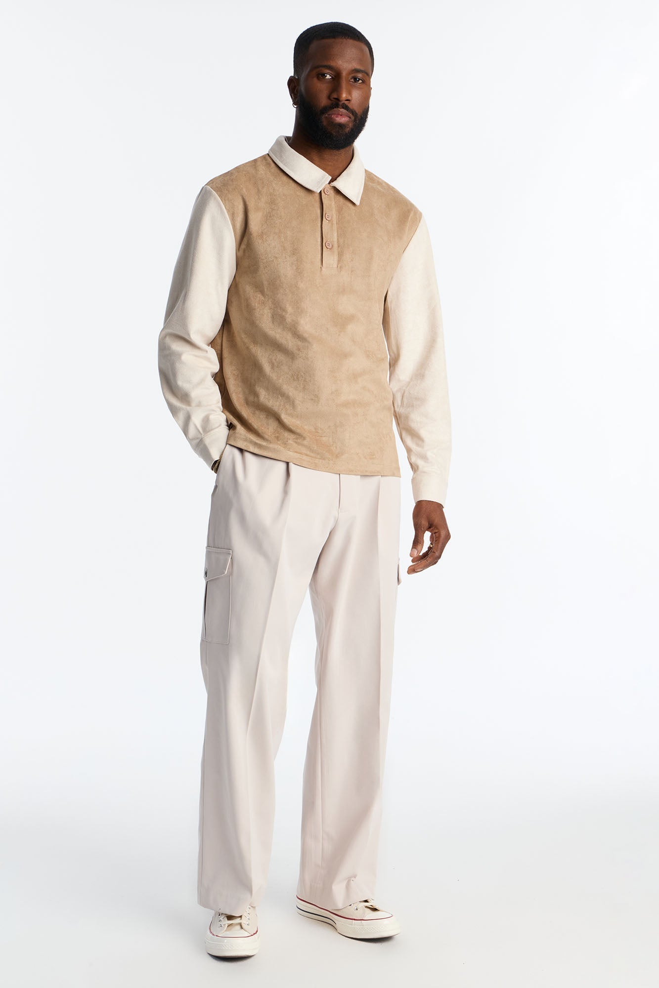Relaxed Straight Dune Horizon - Khaki