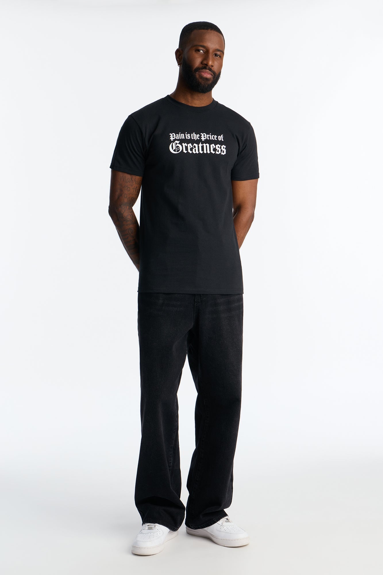Glory And Greatness Short Sleeve Tee - Black