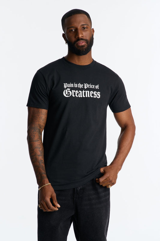 Glory And Greatness Short Sleeve Tee - Black