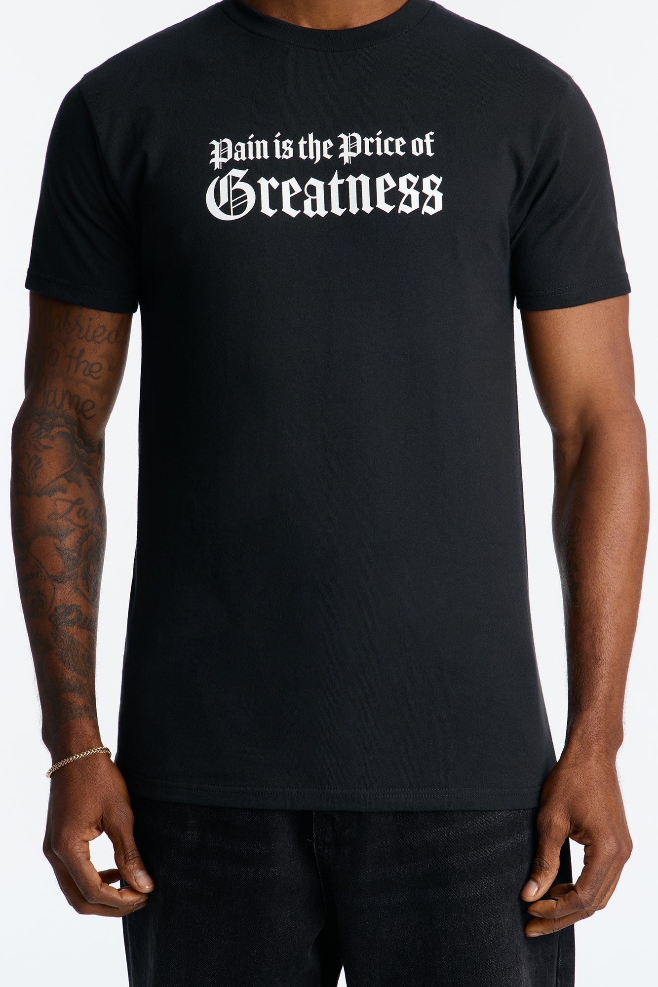 Glory And Greatness Short Sleeve Tee - Black