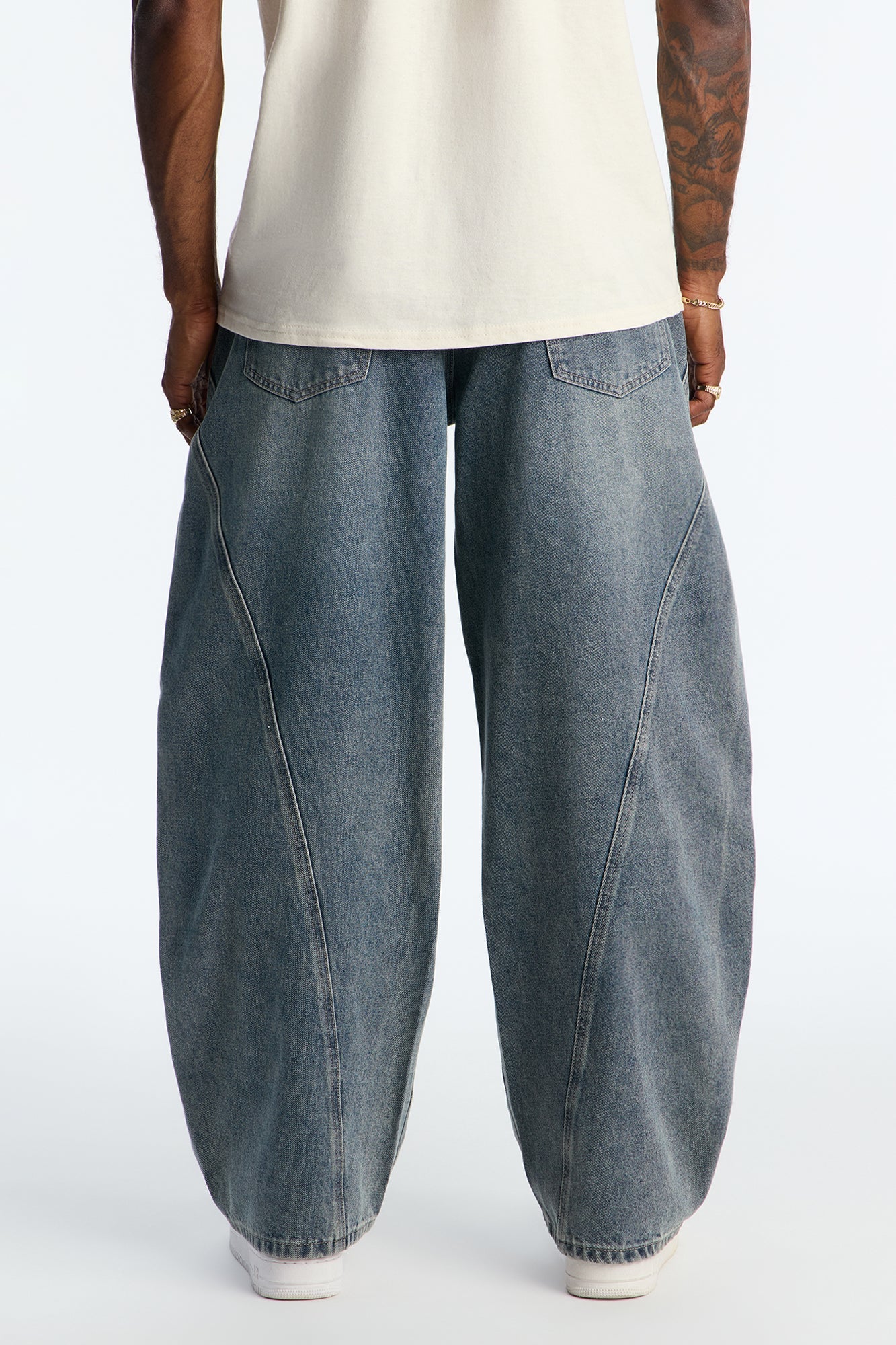 Barrel Dark Night Jean - Dark Wash