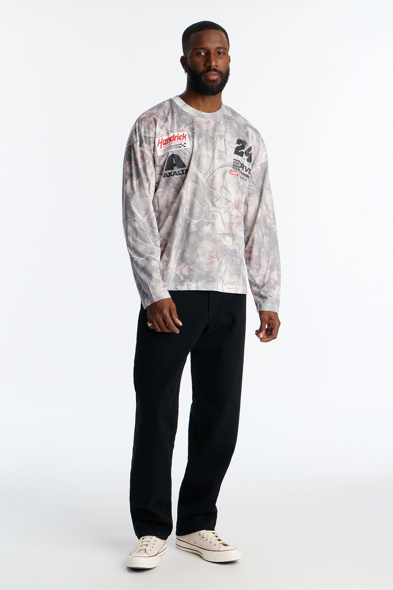 Jeff Gordon 24 Long Sleeve Tee - Camouflage