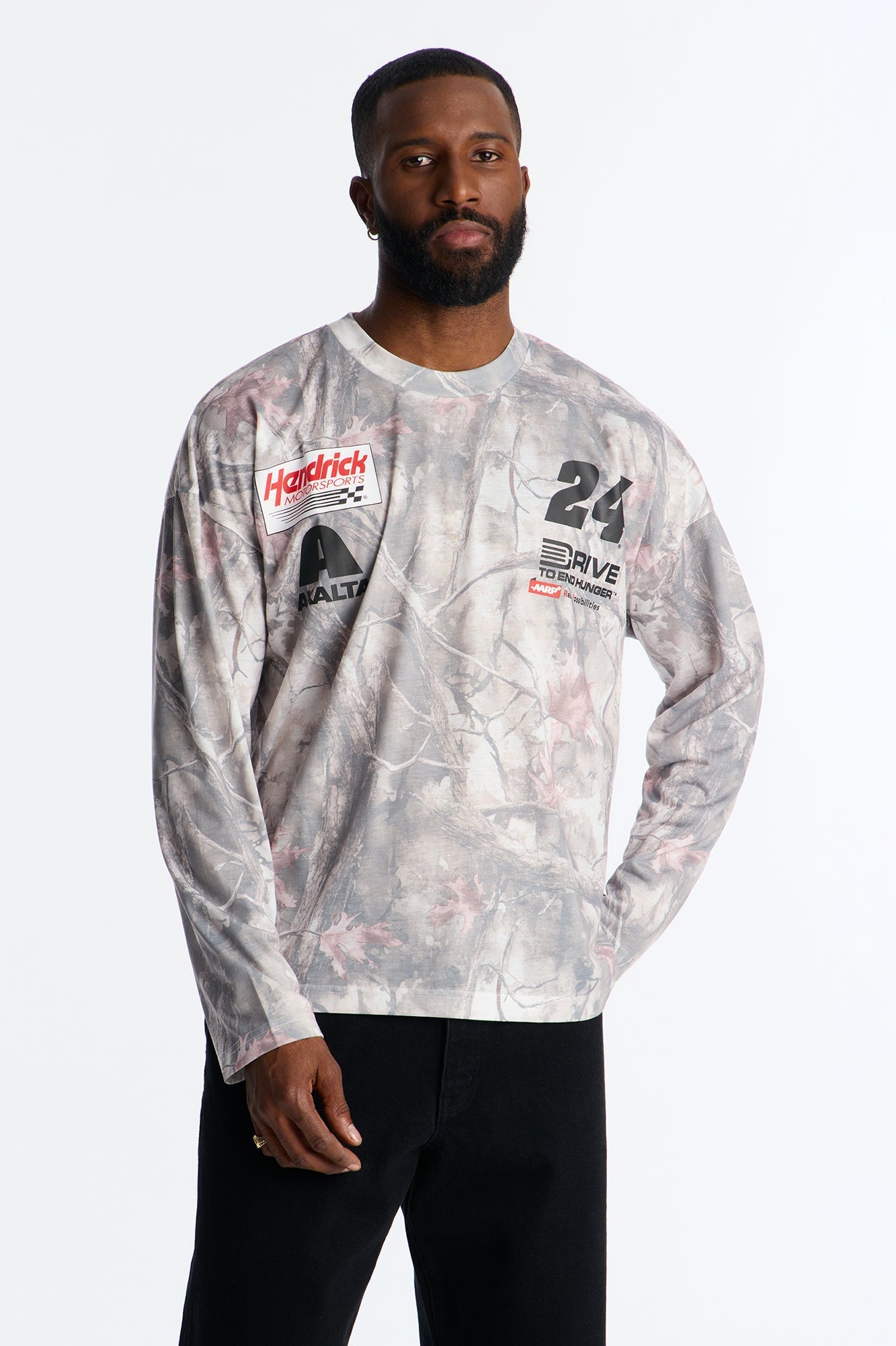 Jeff Gordon 24 Long Sleeve Tee - Camouflage