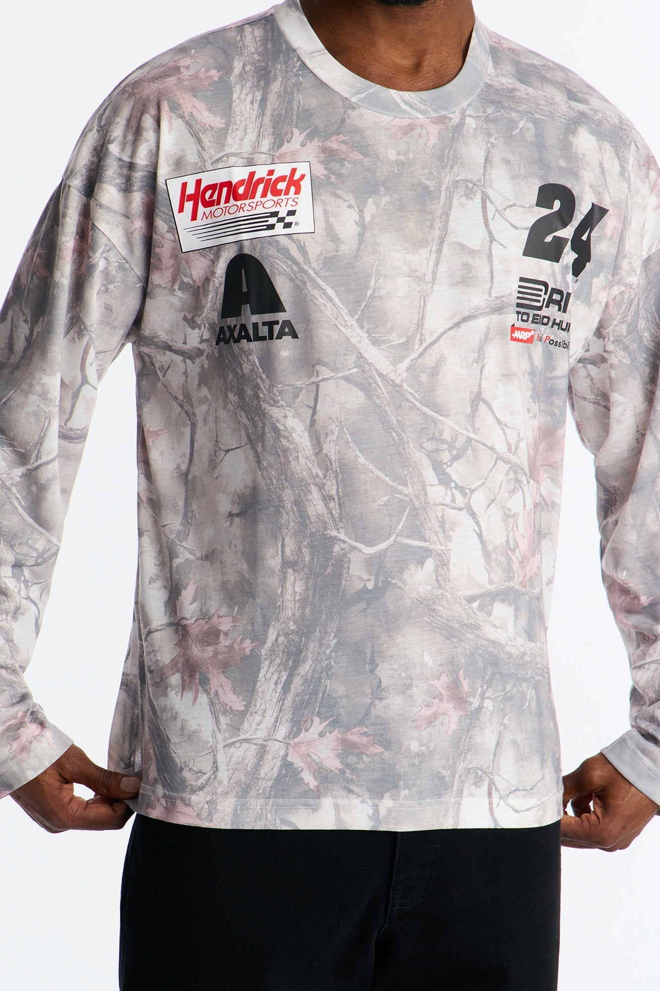 Jeff Gordon 24 Long Sleeve Tee - Camouflage