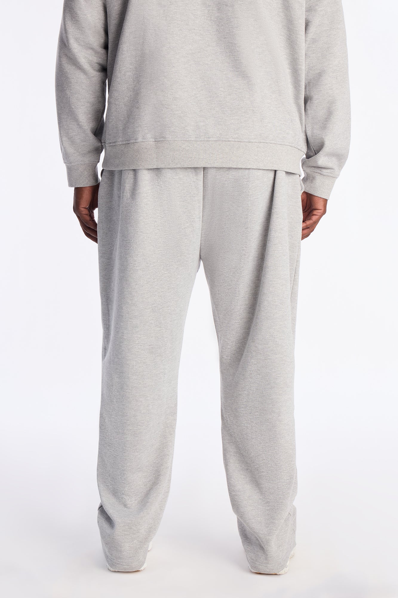 Chase Luck Embroidered Sweatpants - Heather Grey