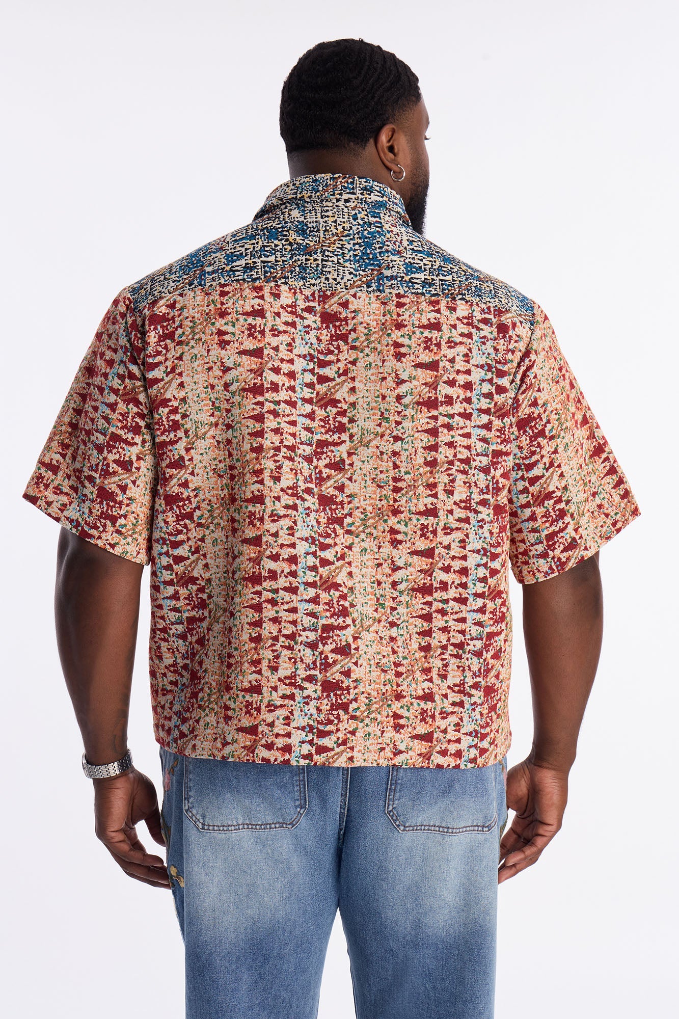 Nomadic Tapestry Button Up Shirt - Multi Color