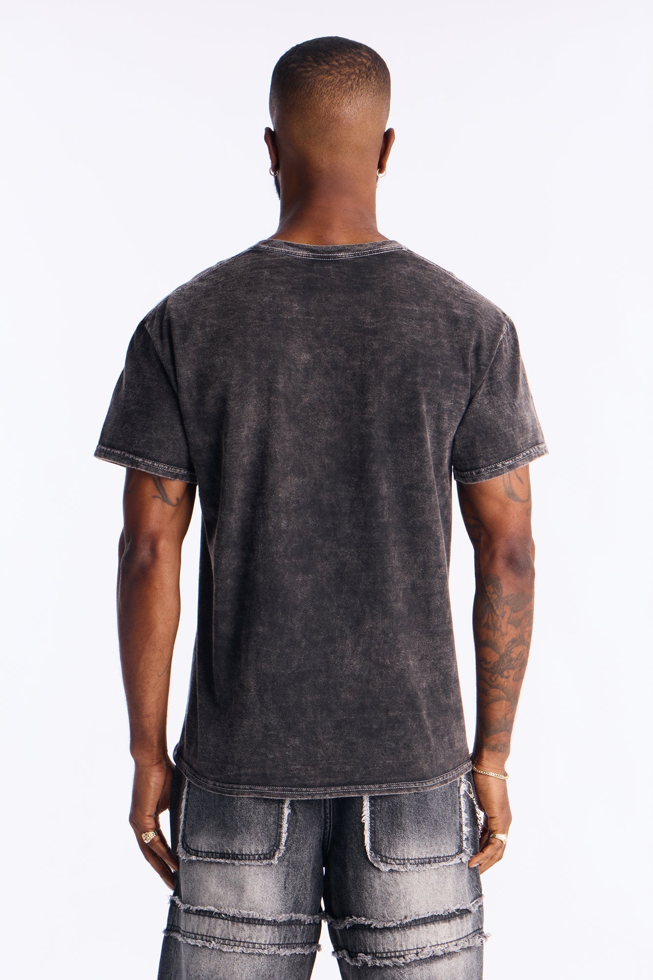Snoopy Been Cool Vintage Wash Short Sleeve Tee - Black Wash