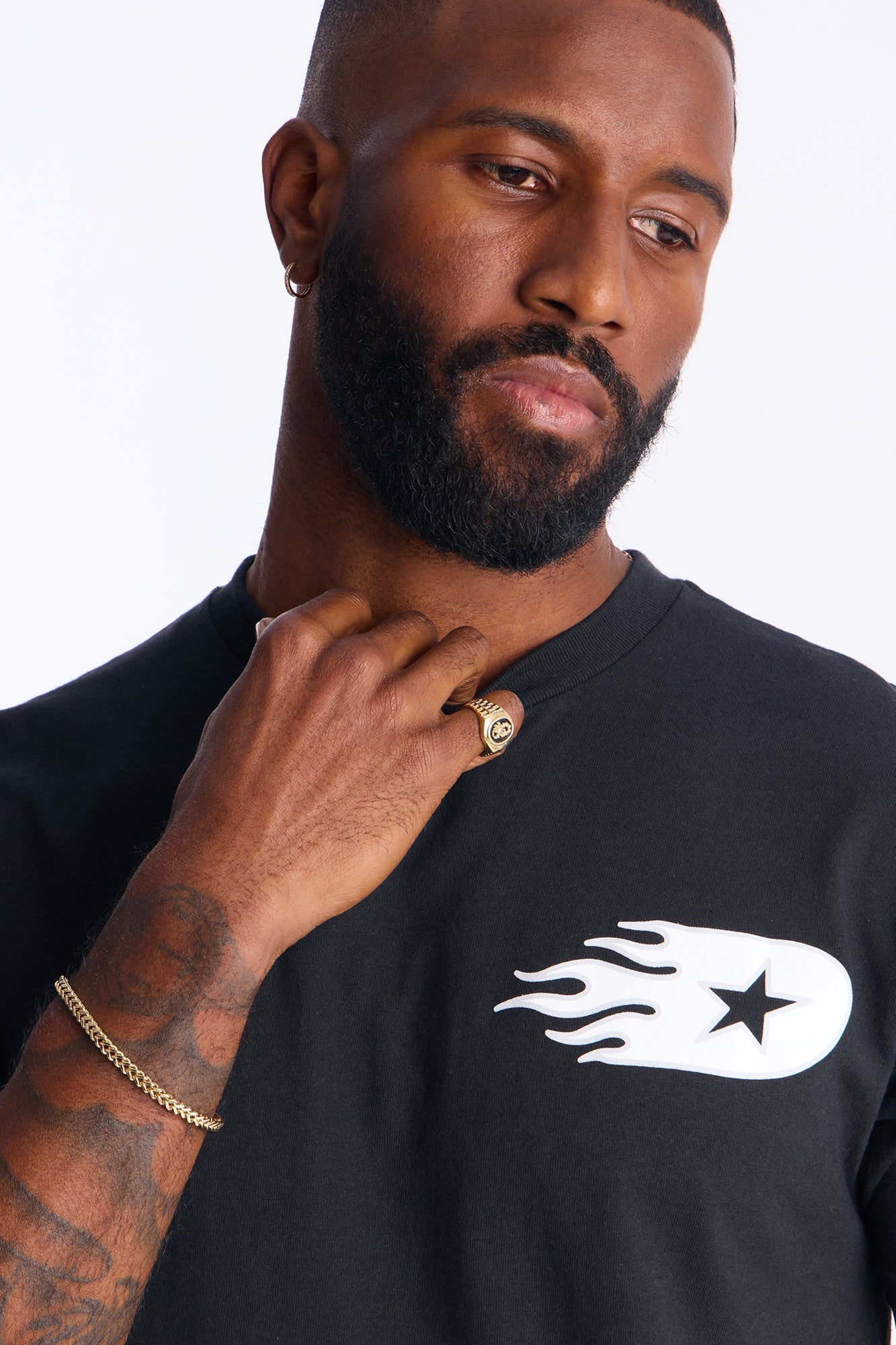 Dream State Worldwide Short Sleeve Tee - Black