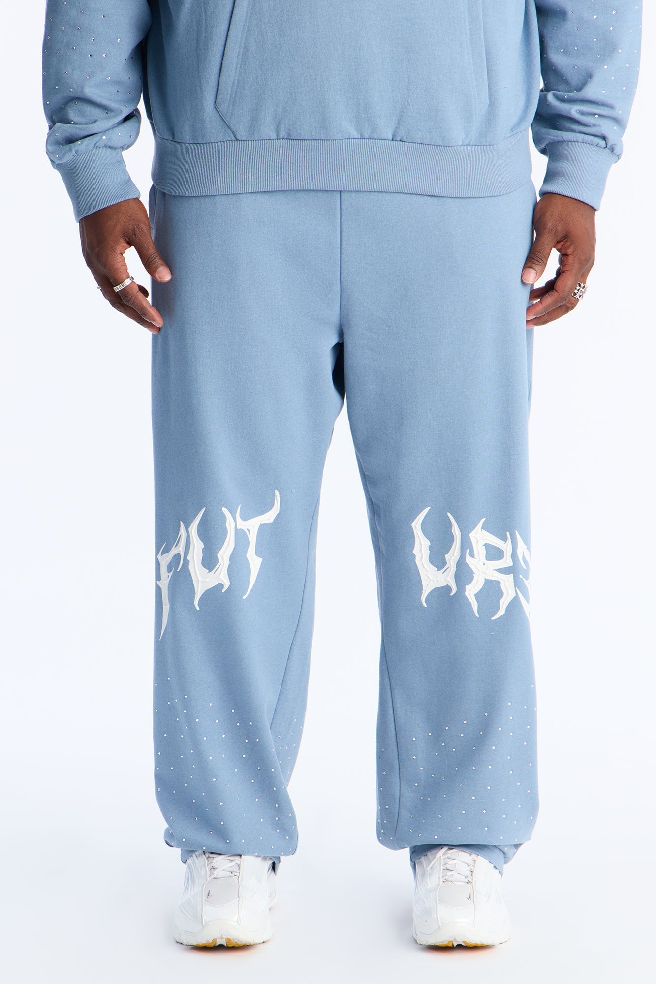 Future Fades Sweatpants - Blue