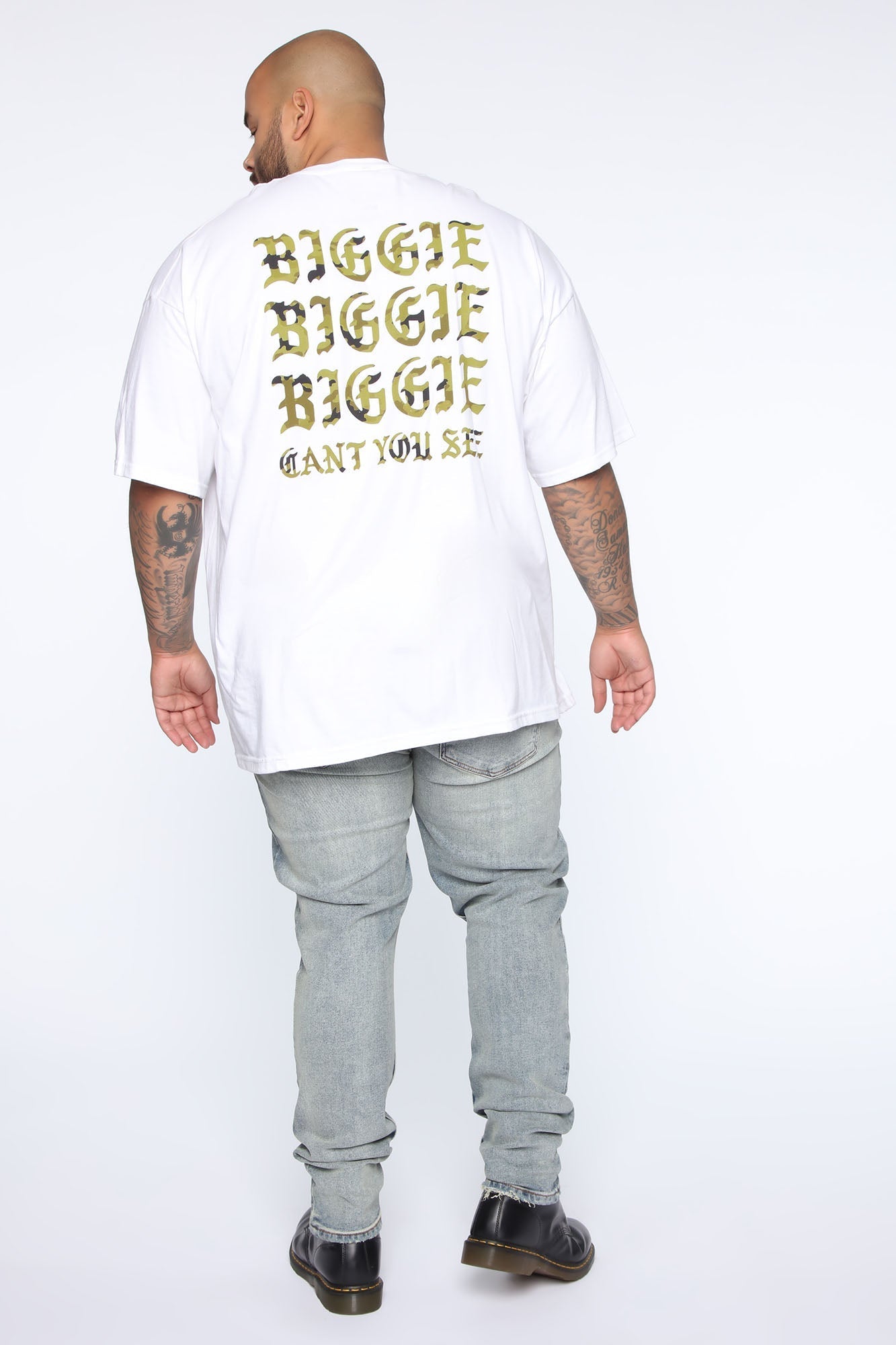 Take No L's Skinny Jean - Vintage Blue Wash