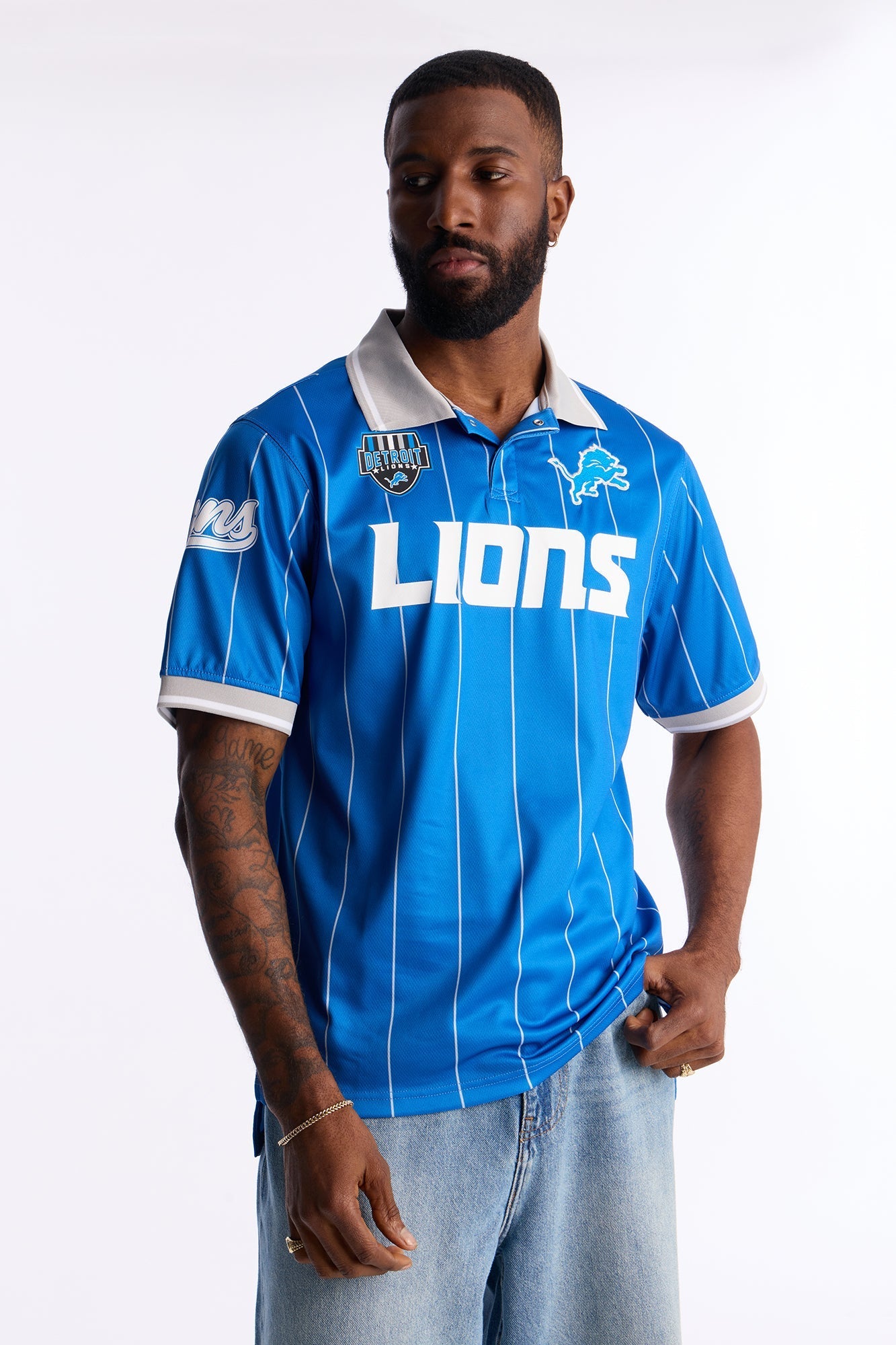 Lions Soccer Polo - Blue