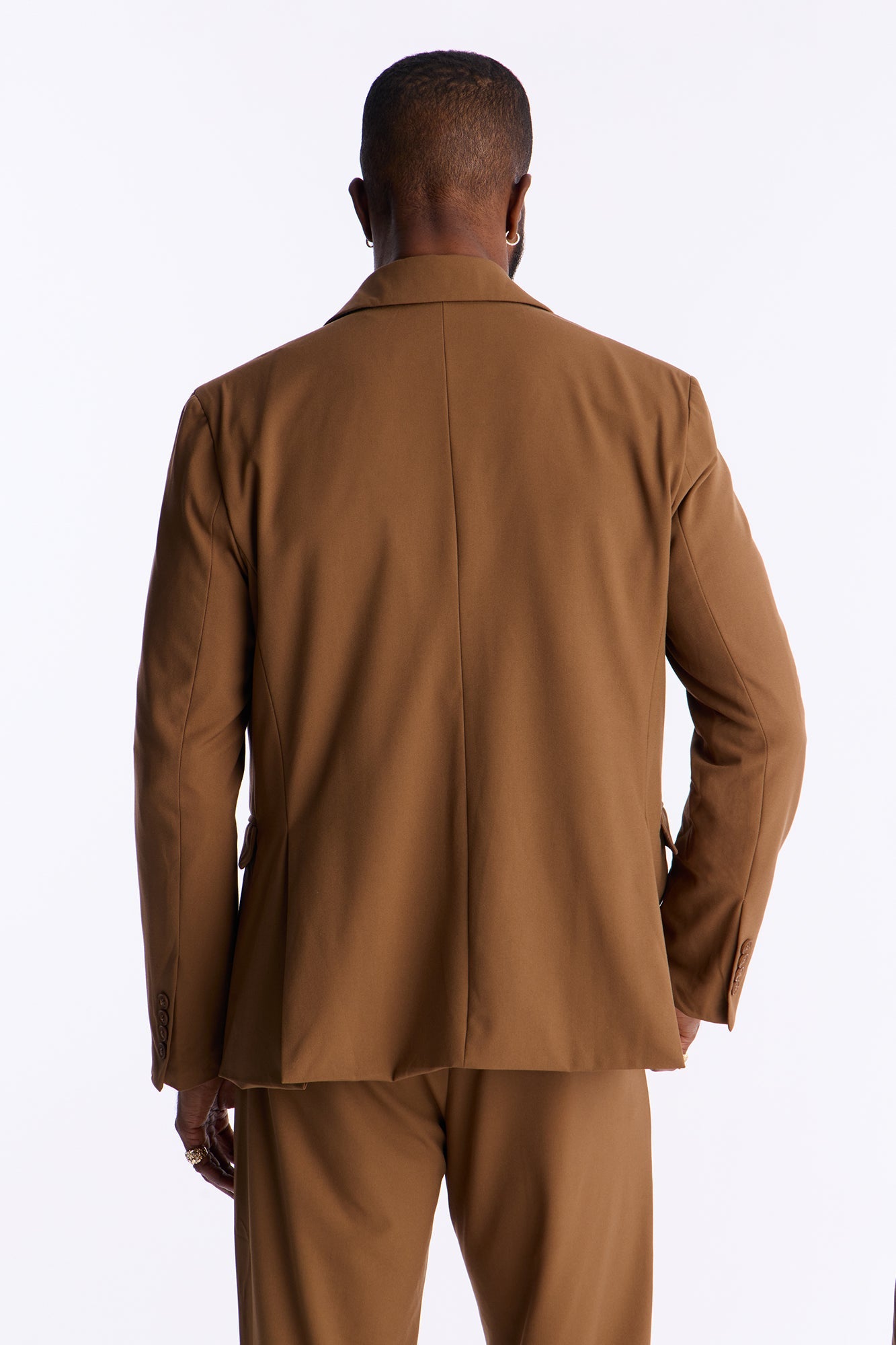 The Modern Stretch Suit Jacket - Bronze