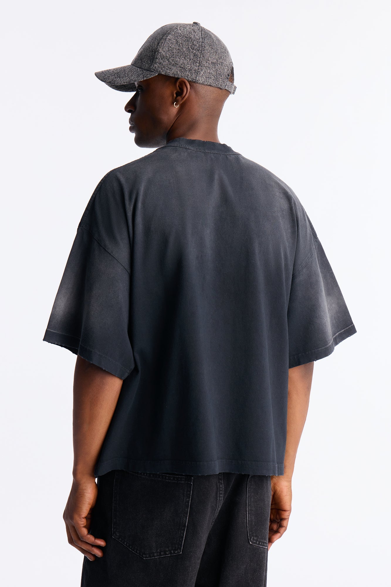 Boxy Studio Tee - Black
