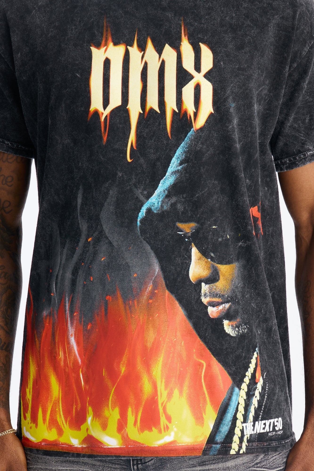 DMX On Fire Short Sleeve Tee - Black
