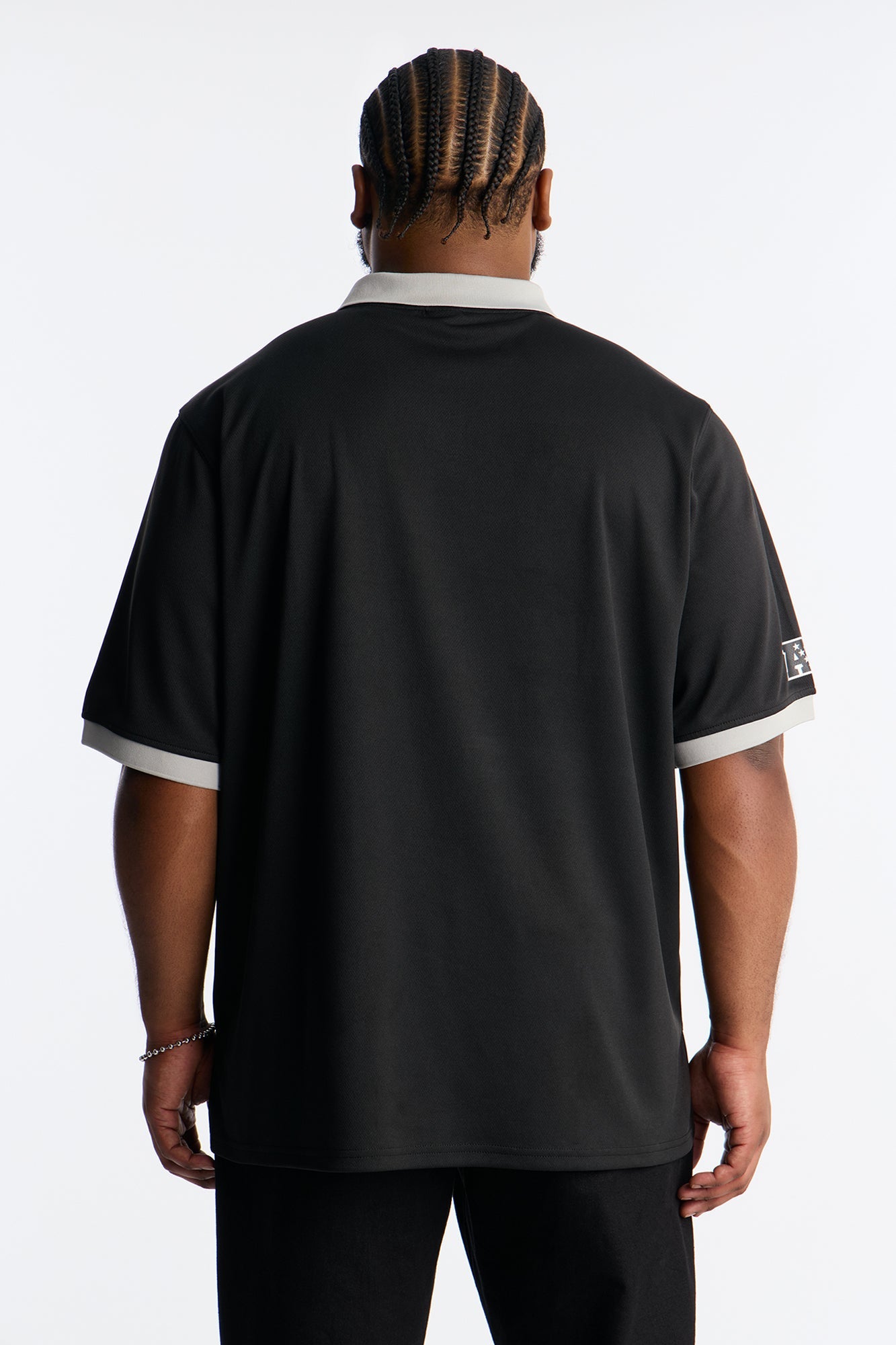 Raiders Soccer Polo - Black