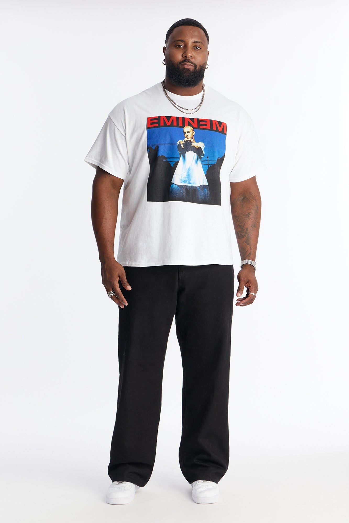 Eminem The Real Slim Shady Short Sleeve Tee - White