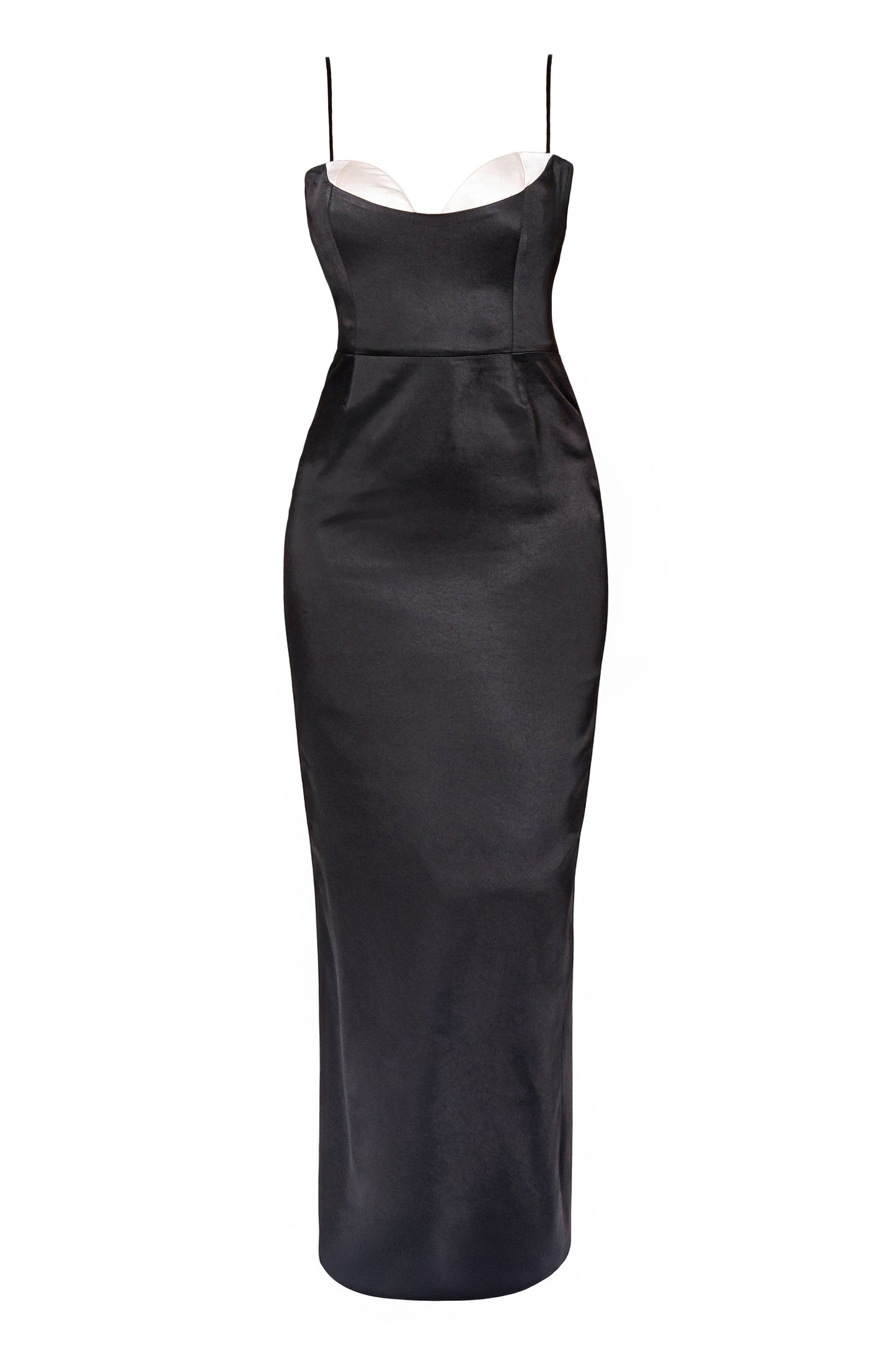 Black Moment In Time Maxi Dress JLUXLABEL