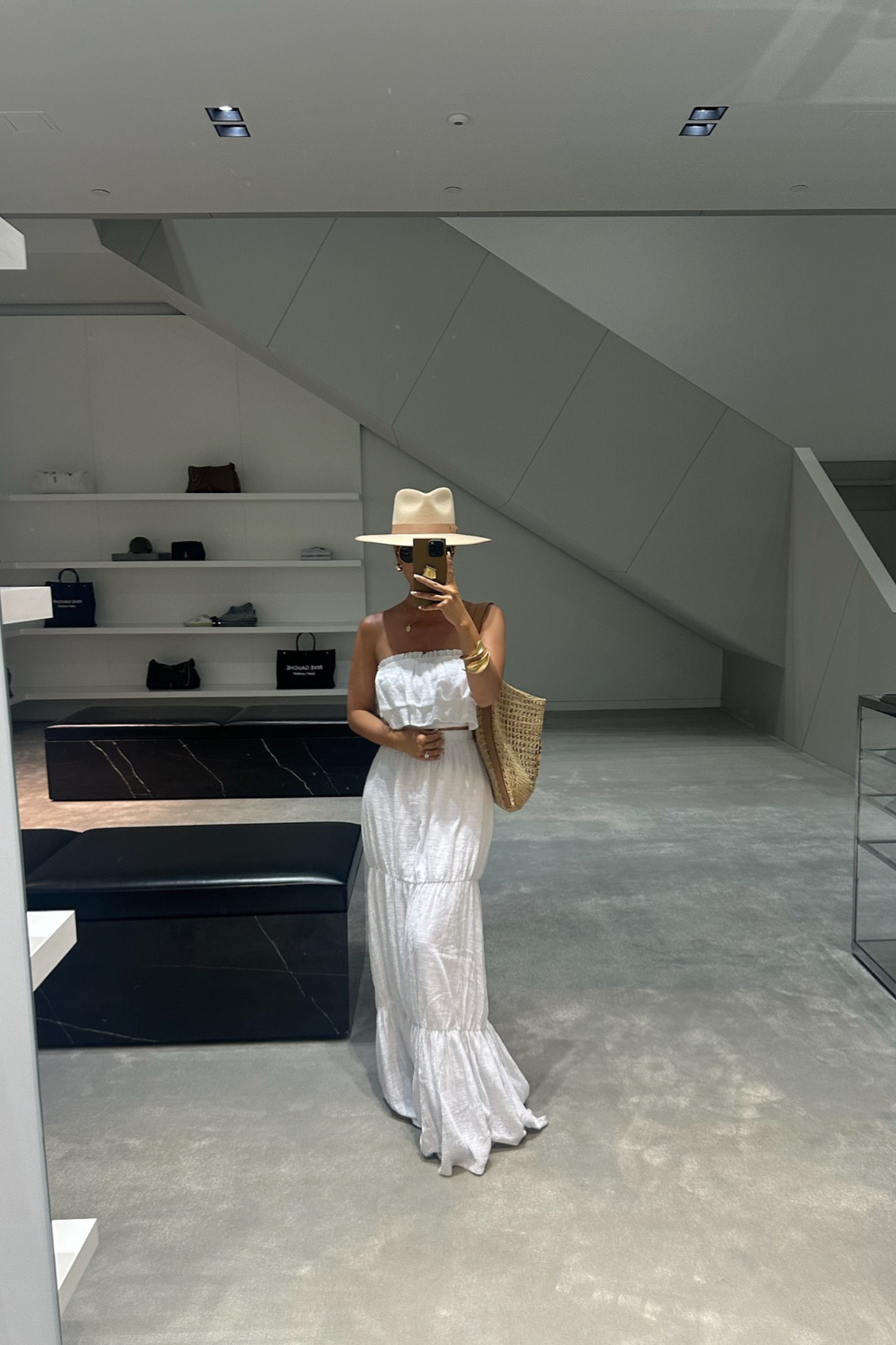 White By The Sea Skirt Set JLUXLABEL