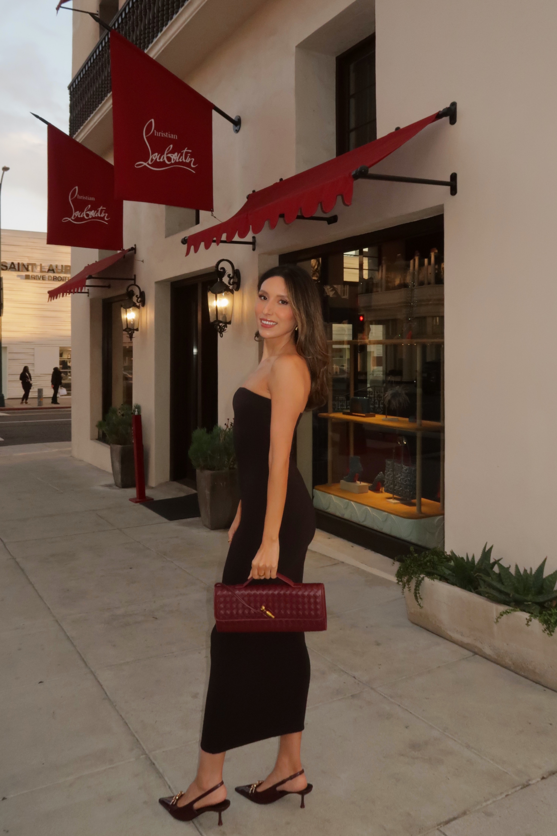 Black/Pecan Shelley Reversible Maxi Dress JLUXLABEL