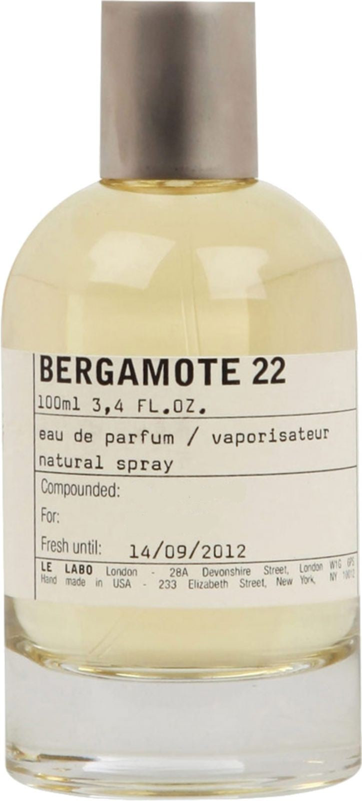 Le Labo Bergamote 22 Eau De Parfum NEWFASHIONEDGE