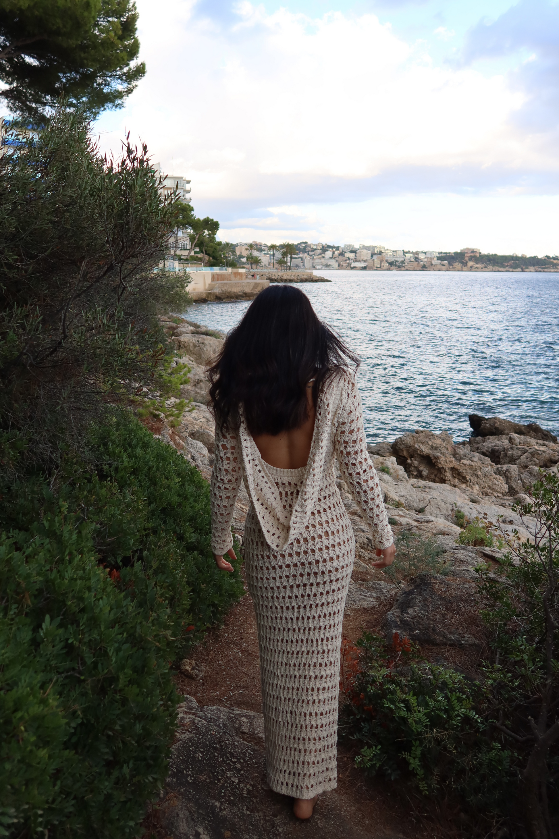 Milk Serene Wonders Crochet Dress JLUXLABEL