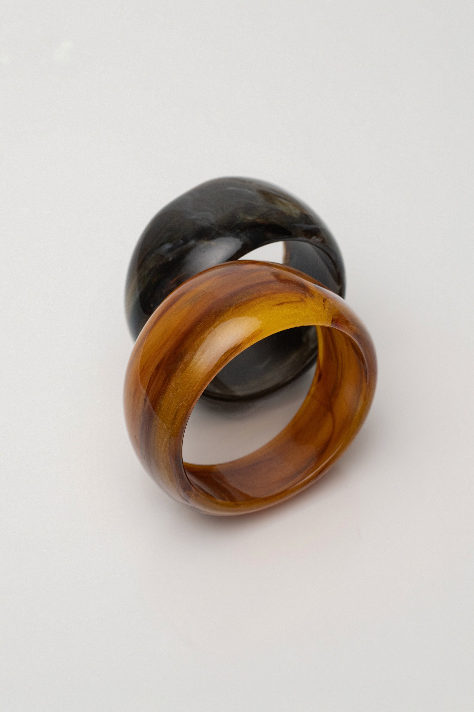 Amber Tortoise Shell Bracelet Set JLUXLABEL