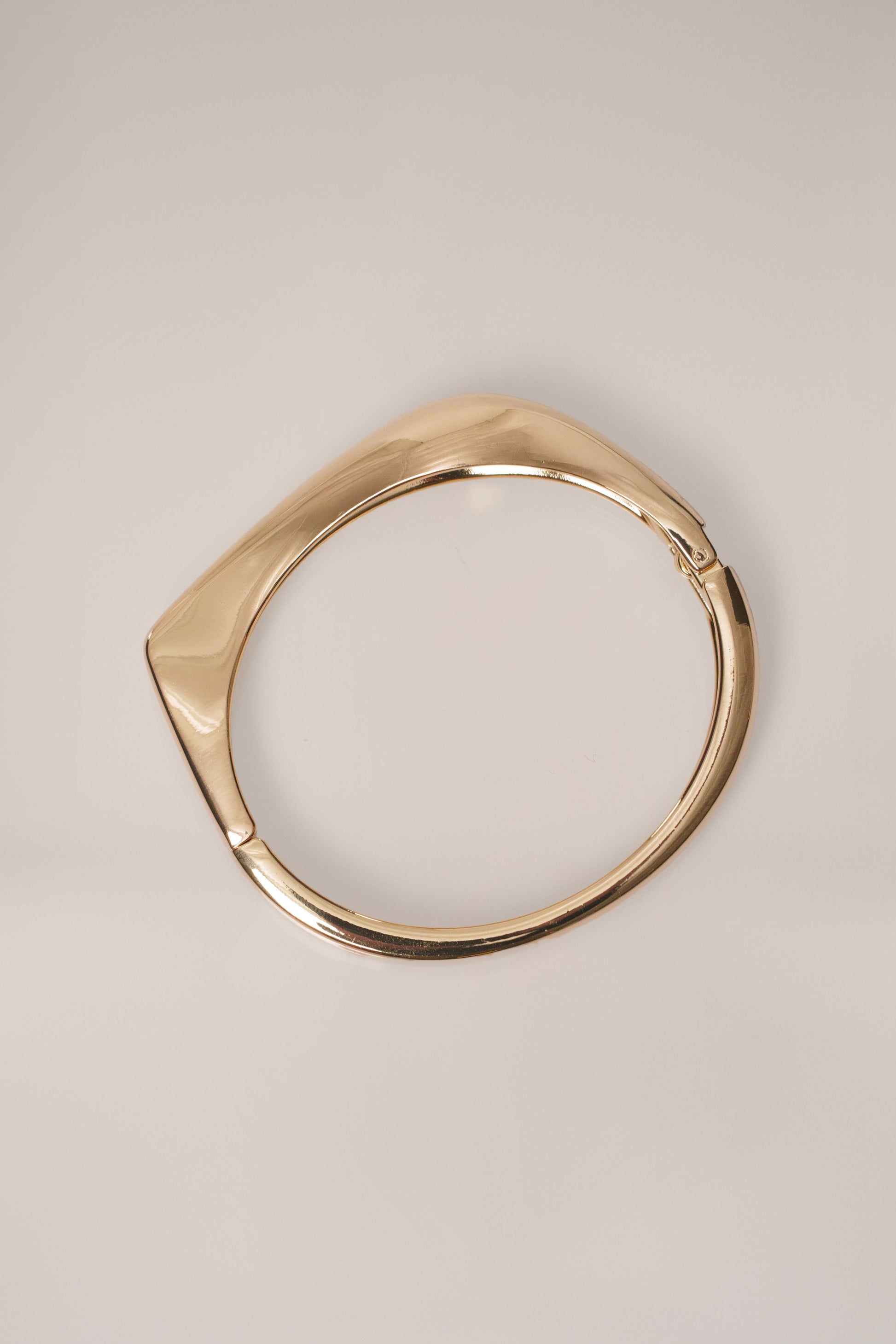 Gold Gigi Hinge Bracelet JLUXLABEL