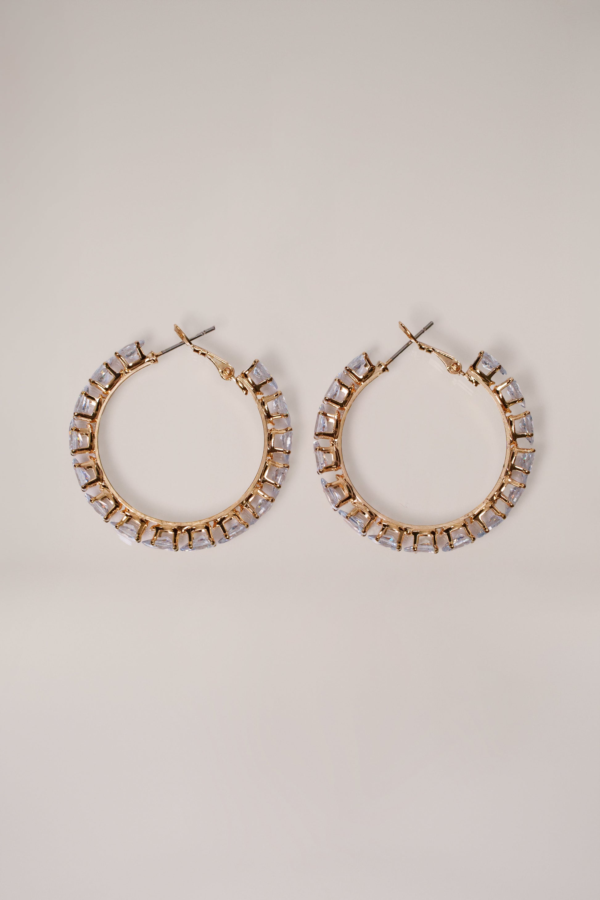 Gold Luminara Hoop Earrings JLUXLABEL