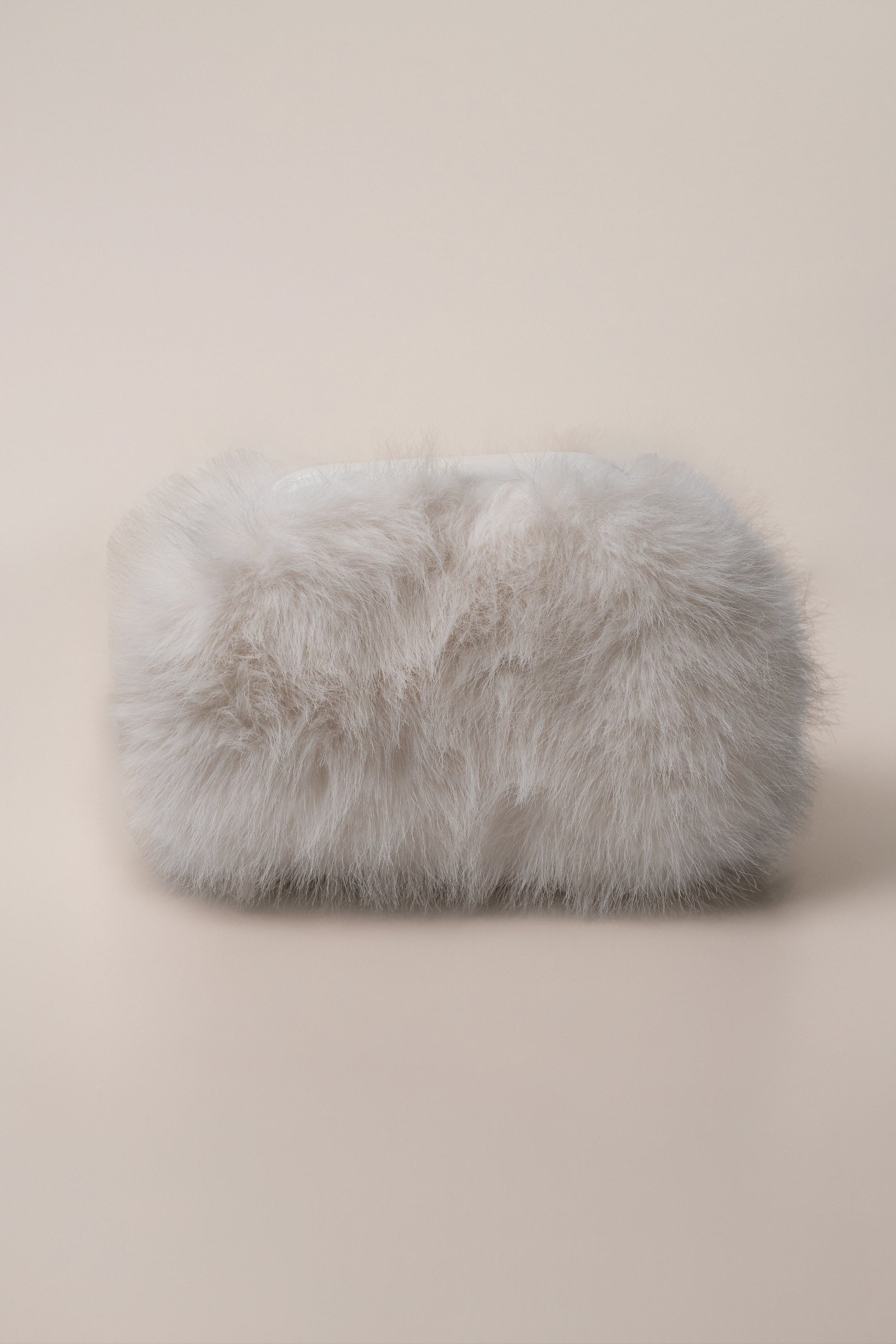 Ivory Cloud Clutch Bag JLUXLABEL