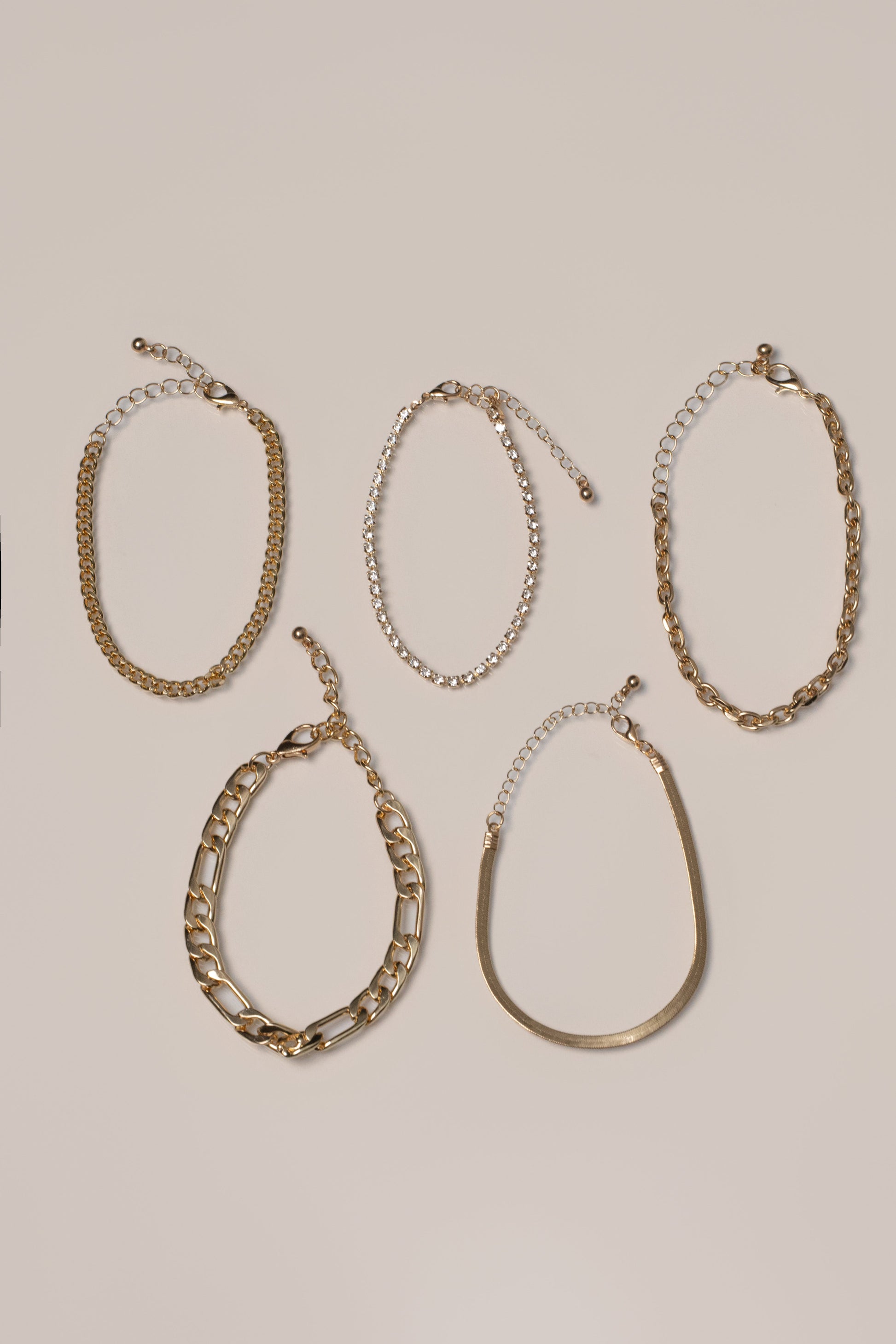 Gold  Sera Bracelet Set JLUXLABEL
