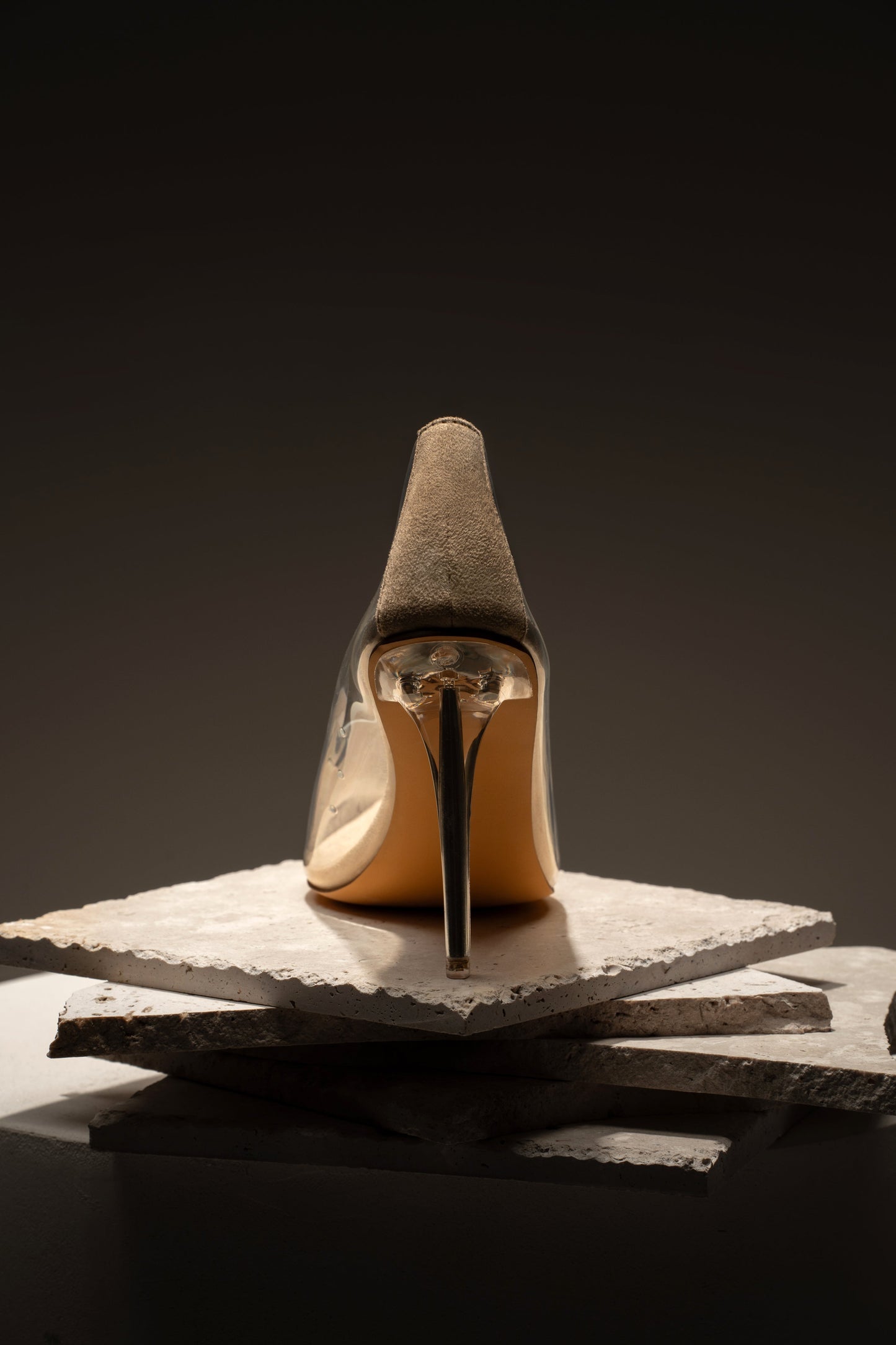 Glass Doll Clear Pumps JLUXLABEL