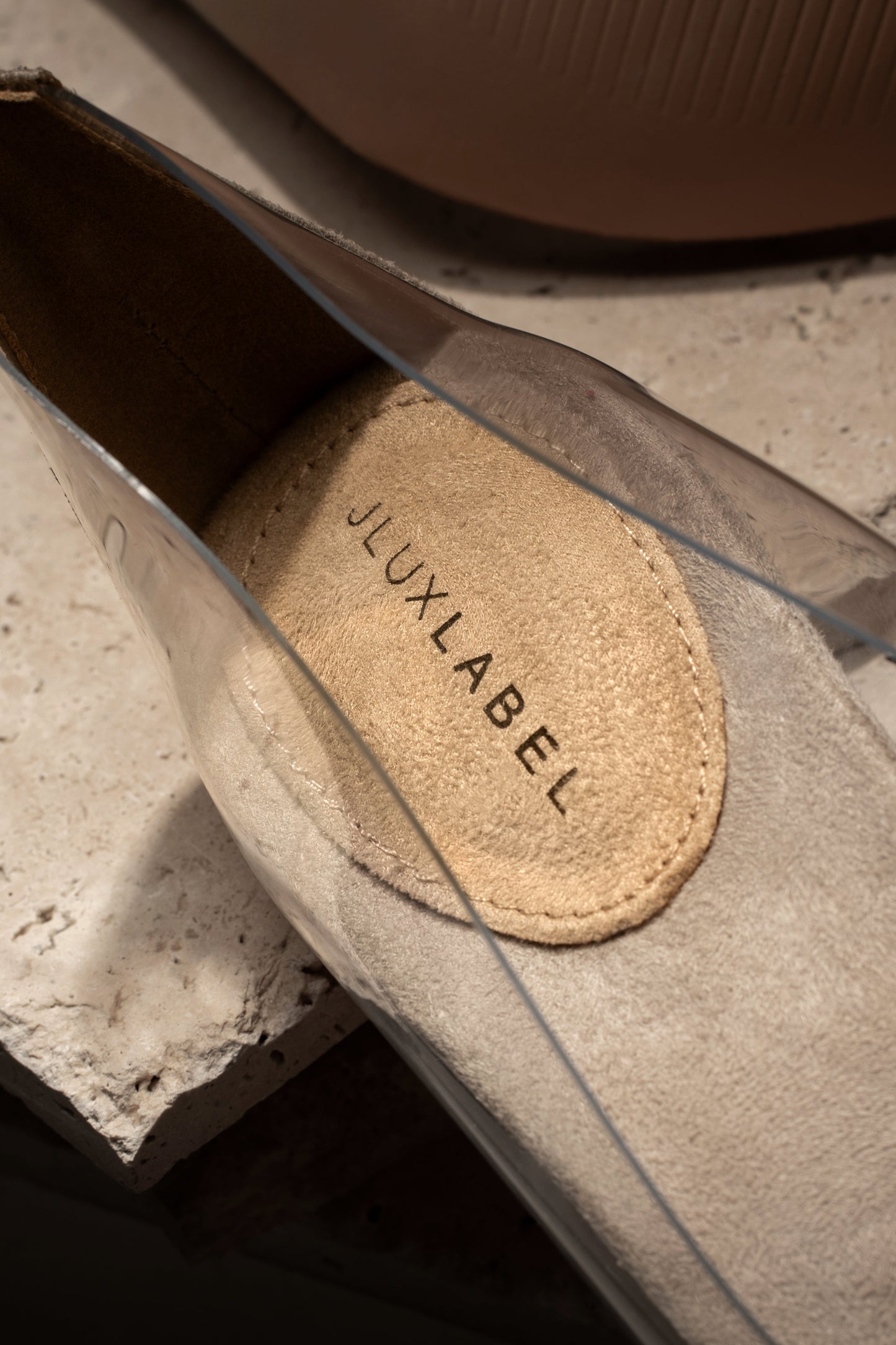 Glass Doll Clear Pumps JLUXLABEL