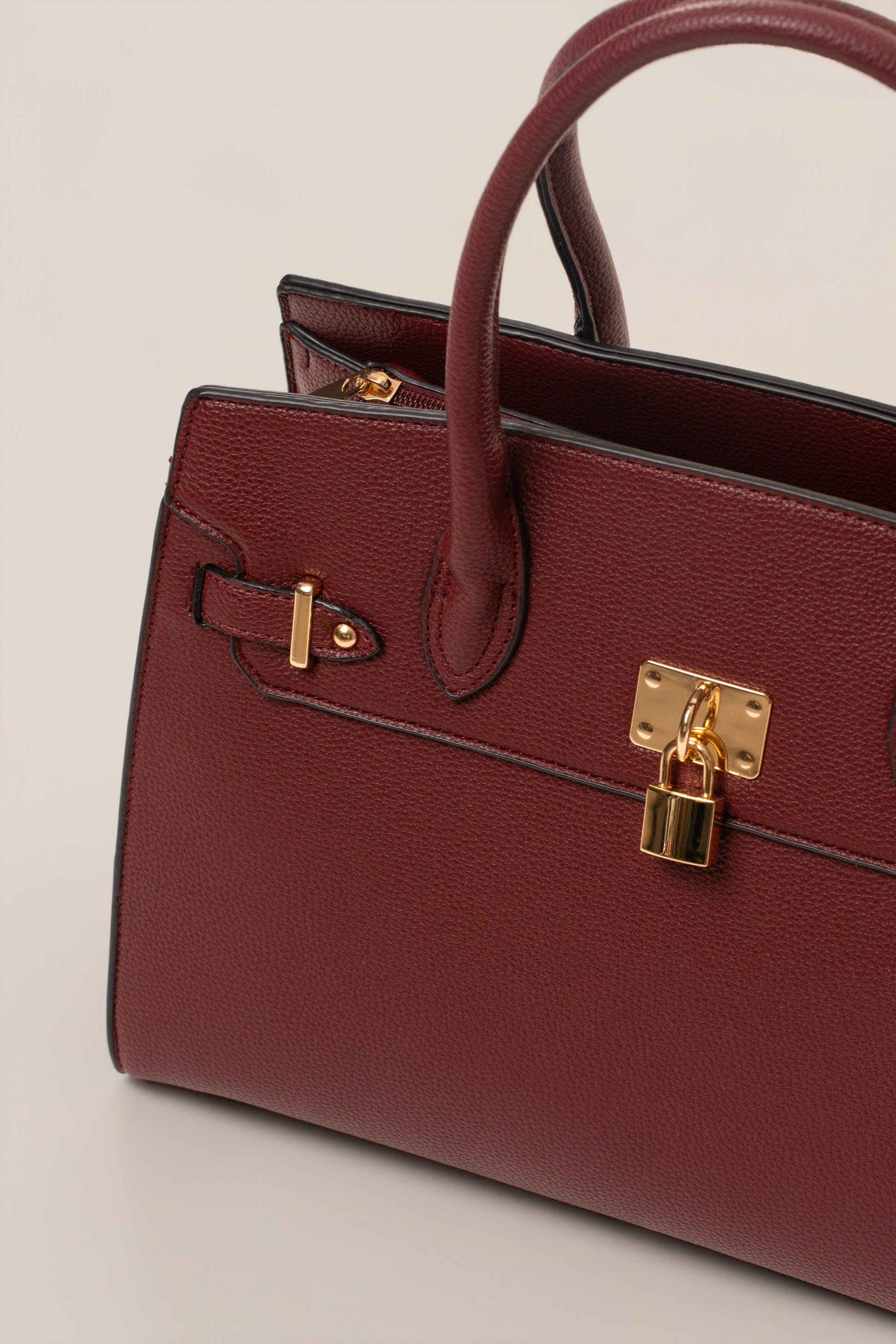 Burgundy Alva Handbag NEWFASHIONEDGE