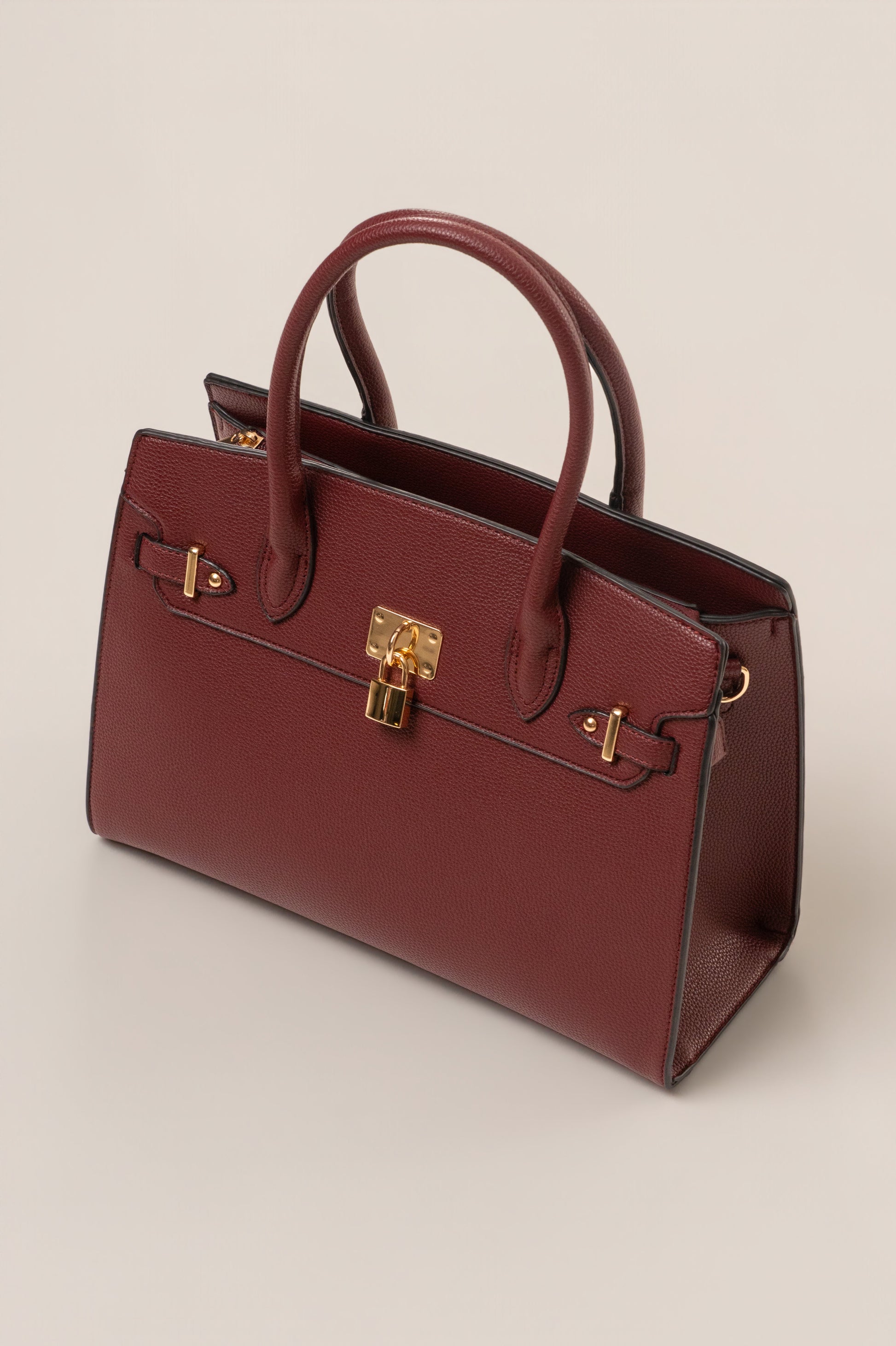 Burgundy Alva Handbag NEWFASHIONEDGE